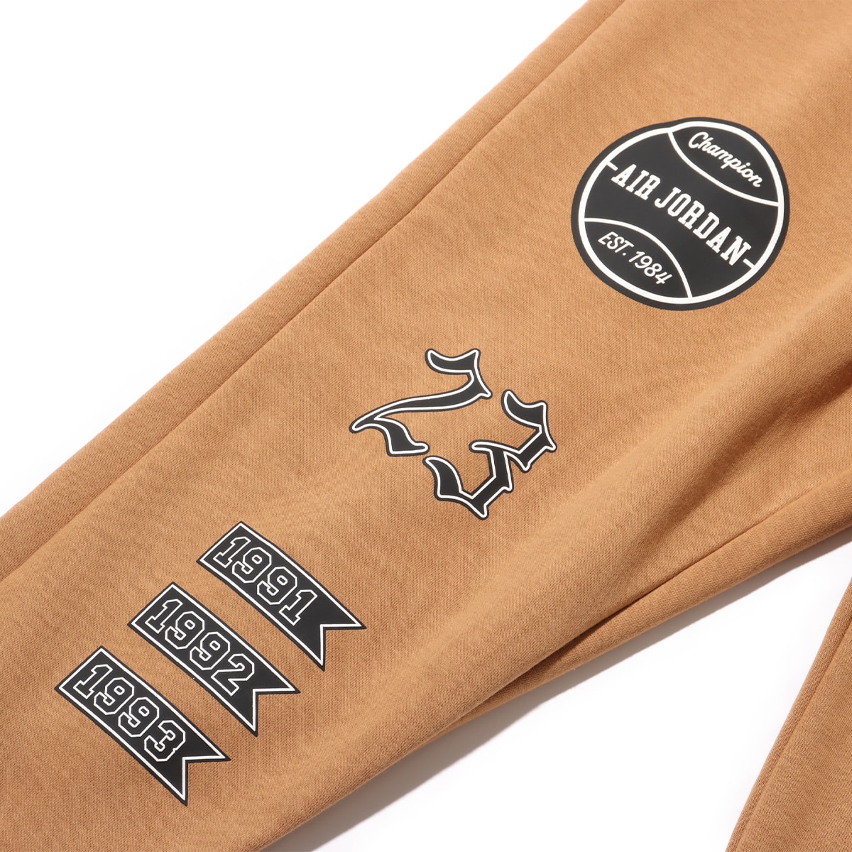 JORDAN BRAND AS M J ESS MMBR FLC PANT LEGEND DK BROWNの画像