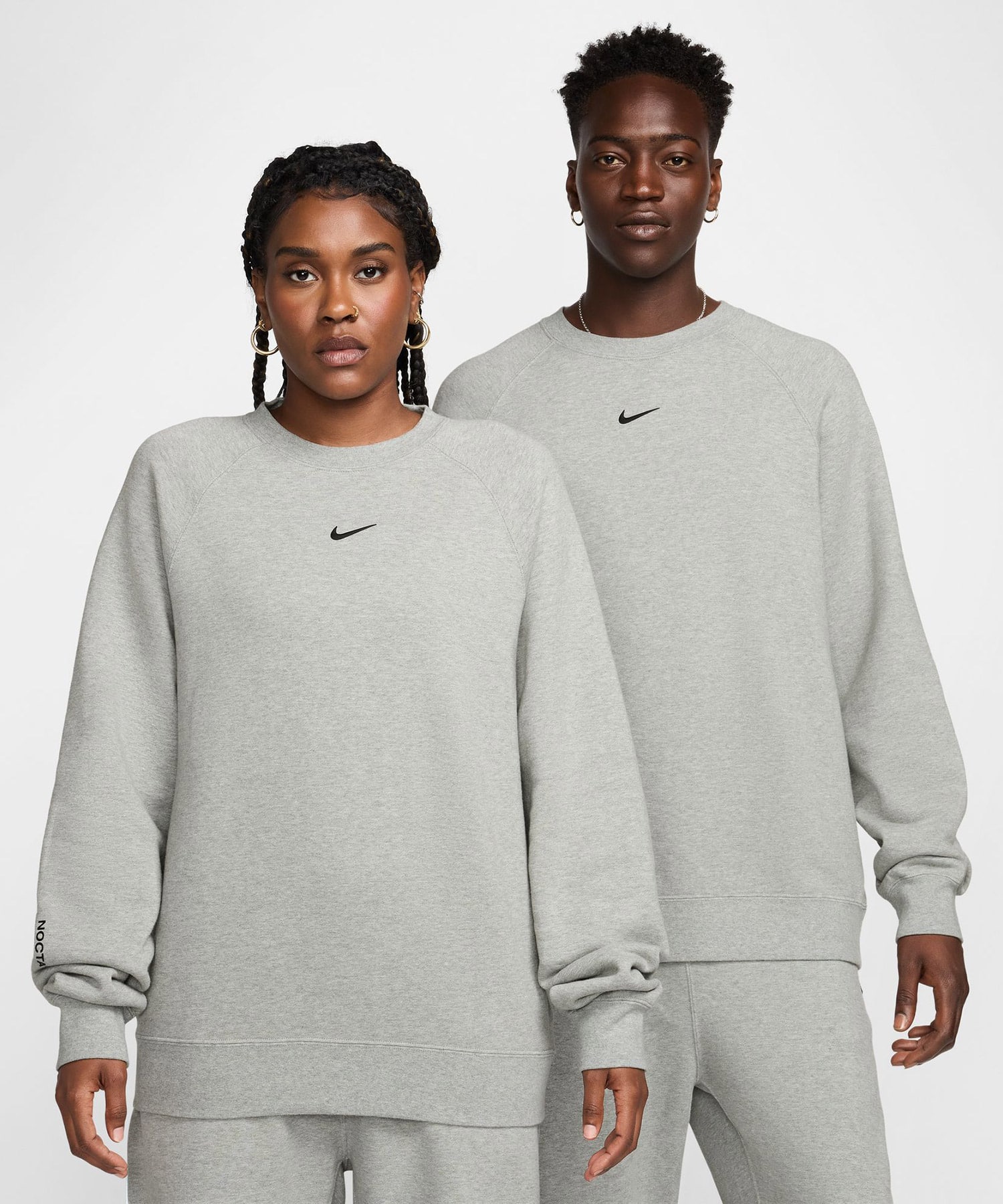 NIKE M NRG NOCTA CS CREW FLC GRAYの画像