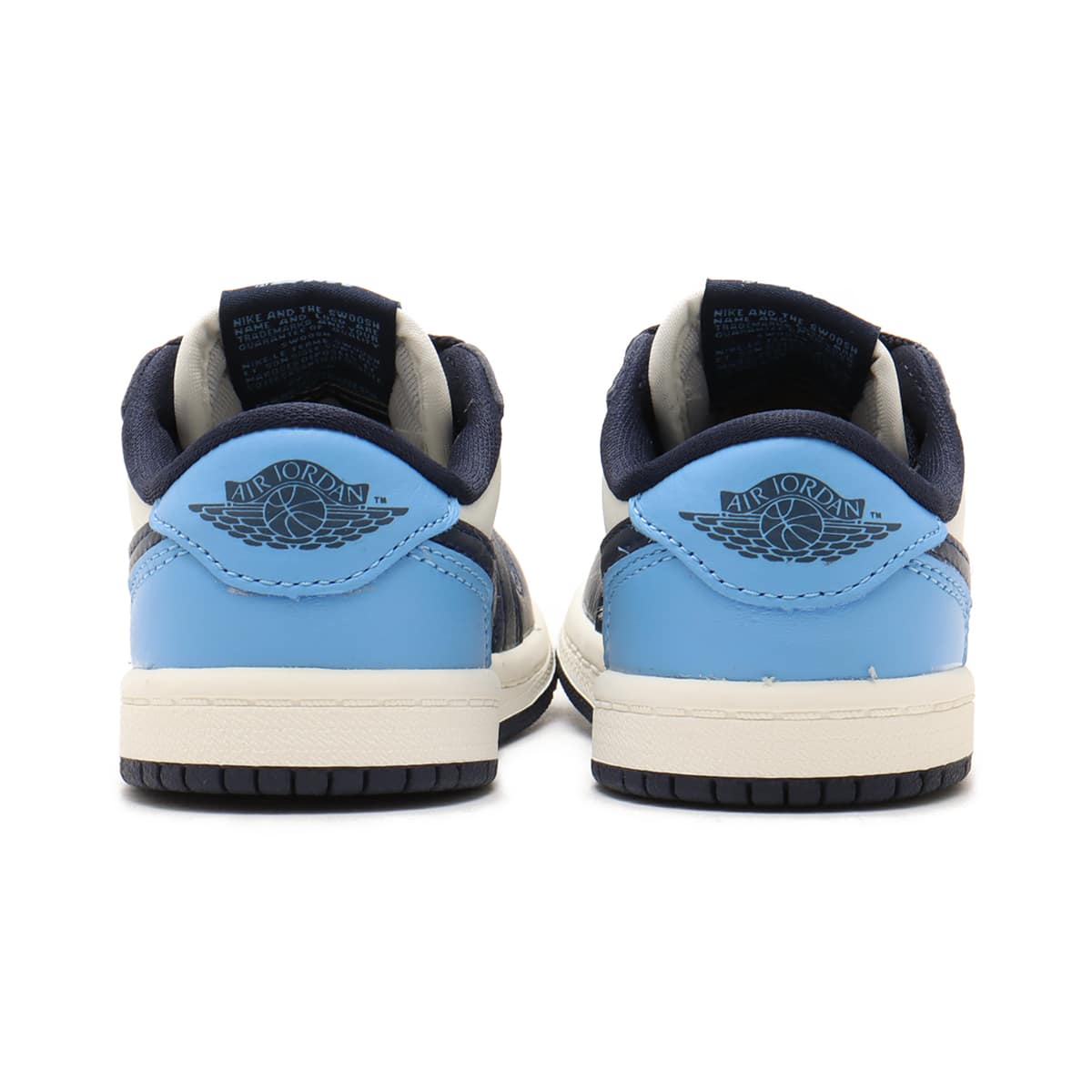 JORDAN BRAND JORDAN 1 RETRO LOW OG (TD) OBSIDIAN/UNIVERSITY BLUE-SAILの画像