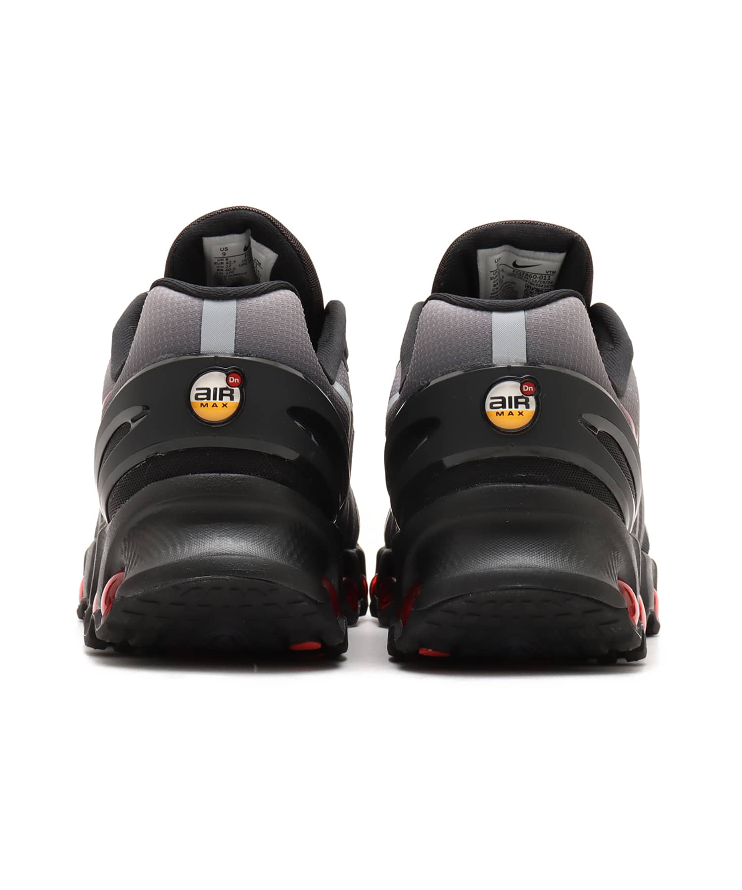 NIKE AIR MAX DN8 BLACK/GYM RED-ANTHRACITE-PURE PLATINUMの画像