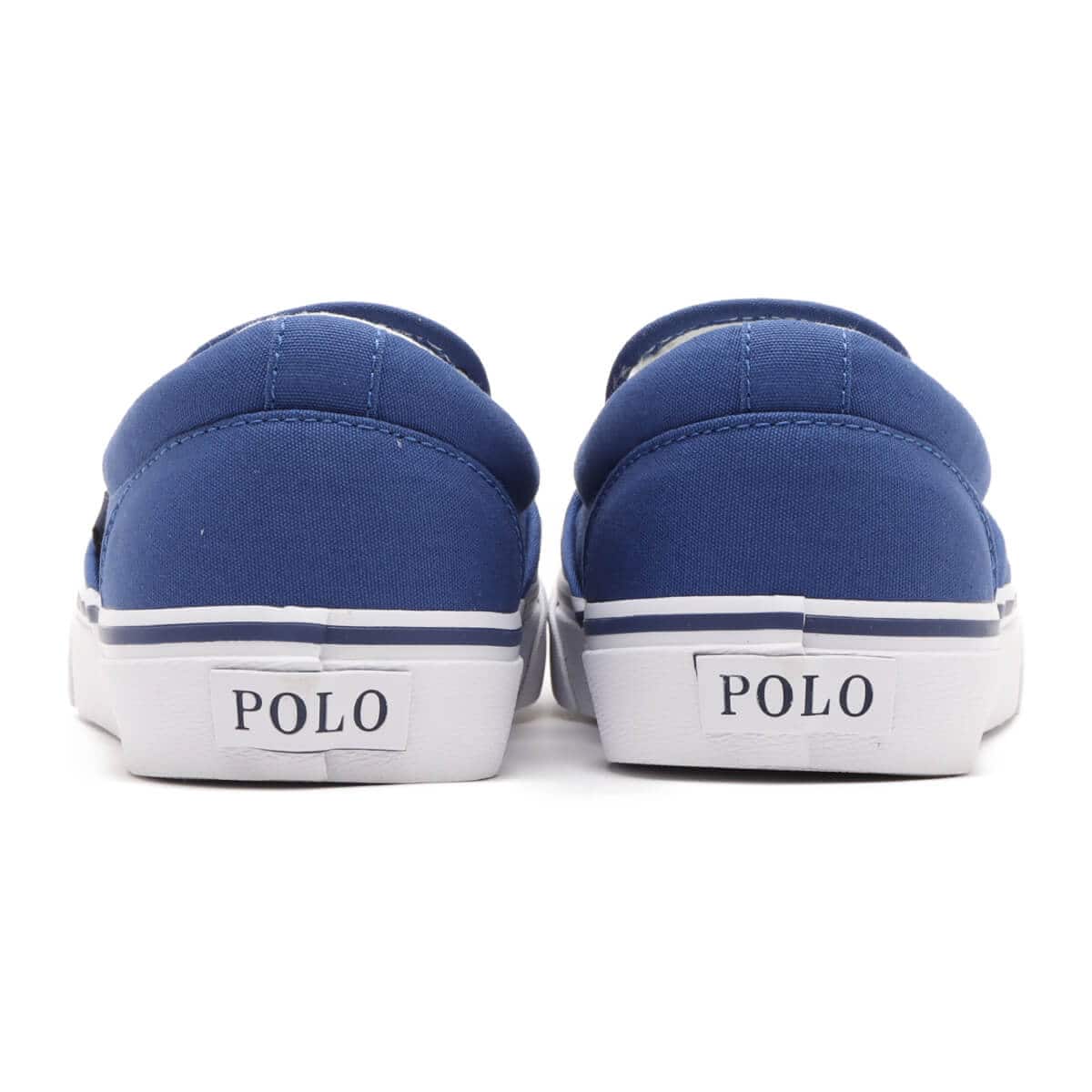 POLO RALPH LAUREN KEATON SLIP ON CANVAS DARK BLUE-401 の画像