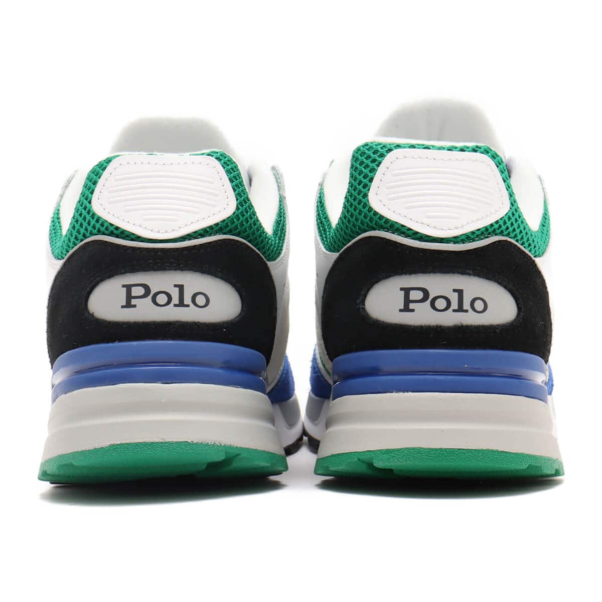 POLO RALPH LAUREN TRACKSTR 200 WHITE/BLUE/GREEN の画像