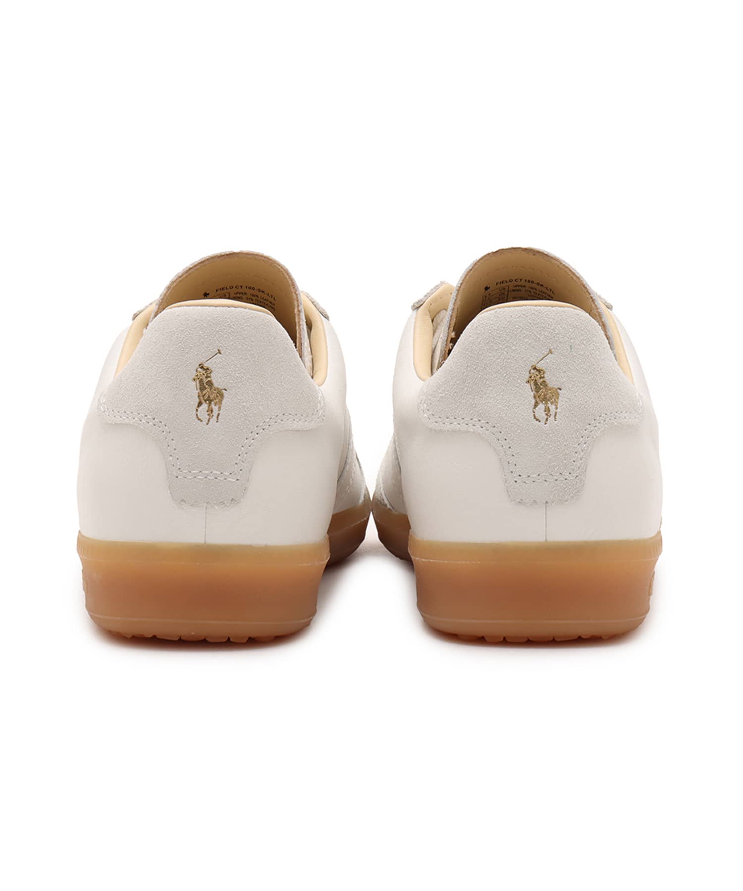 POLO RALPH LAUREN FIELD COURT 100 DECKWASH WHITE/BIANCOの画像