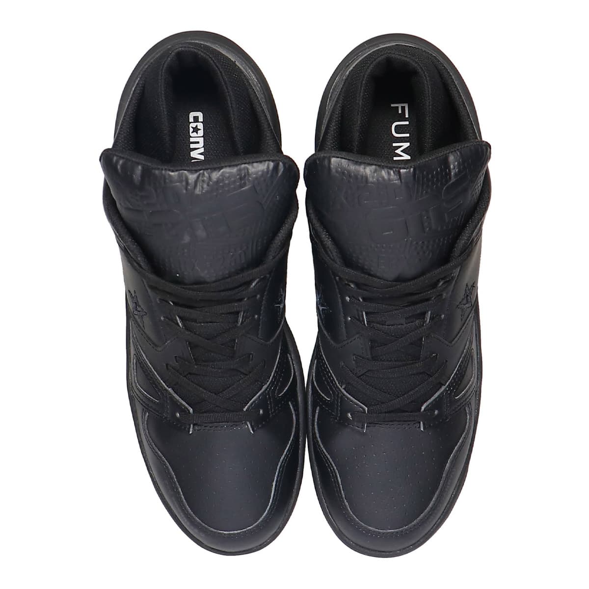 FUMITO GANRYU × CONVERSE Baskate shoes BLACKの画像