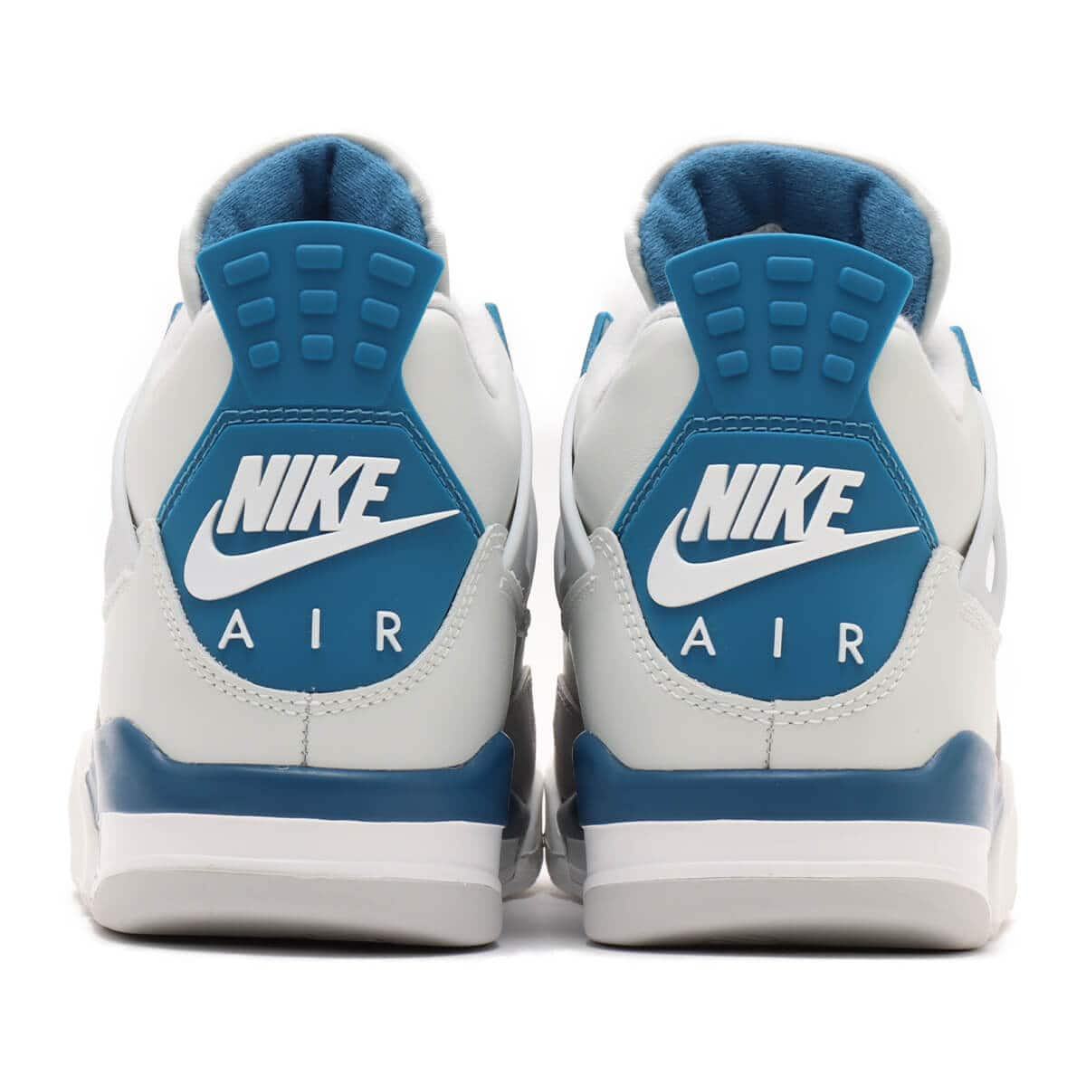 JORDAN BRAND AIR JORDAN 4 RETRO OFF WHITE/MILITARY BLUE-NEUTRAL GREY