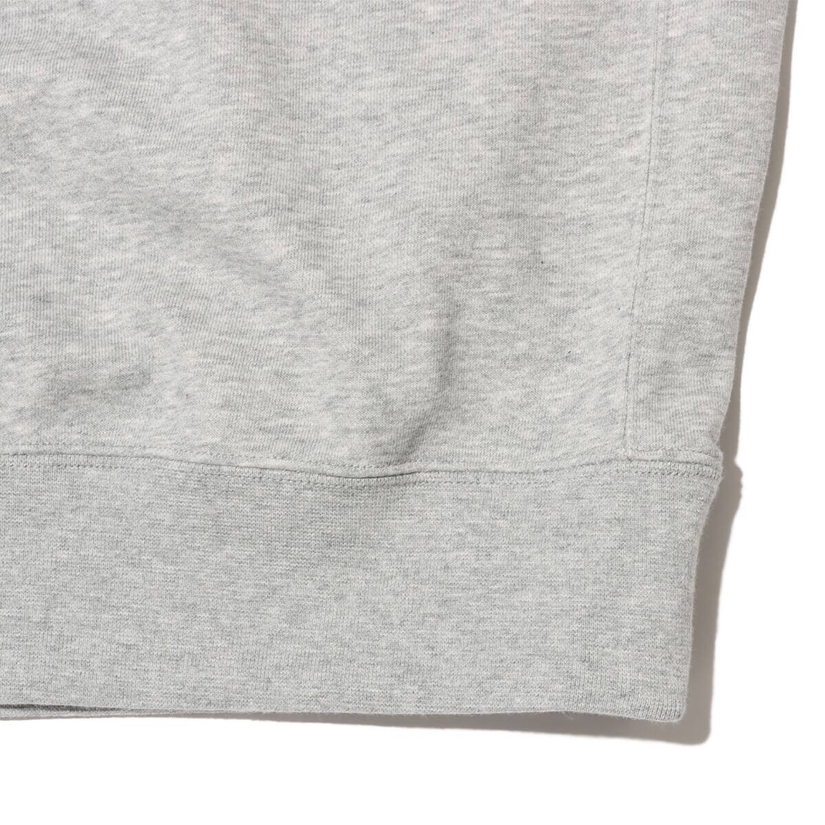 NIKE AS M NSW CRW FT XAM1 DK GREY HEATHER/BLACKの画像