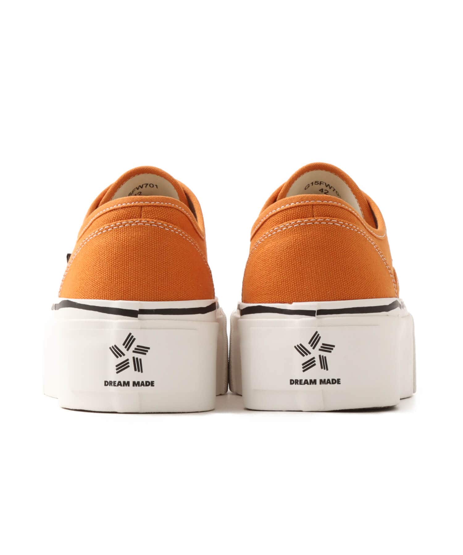 KAMIYA Herc Platform Sneake オレンジの画像