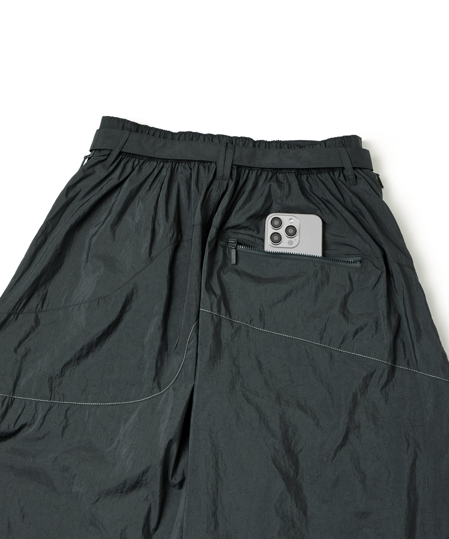 GOOPiMADE x TIGHTBOOTH SP_Strap Baggy Slacks OLIVEの画像