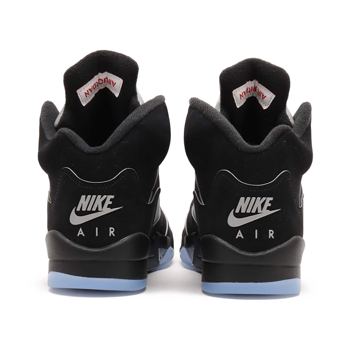 JORDAN BRAND AIR JORDAN 5 RETRO OG (GS) BLACK/WHITE-METALLIC SILVER-FIRE REDの画像
