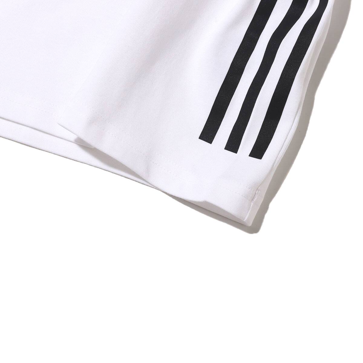 adidas W APXJ クロップドTシャツ WHITE 22SS-S