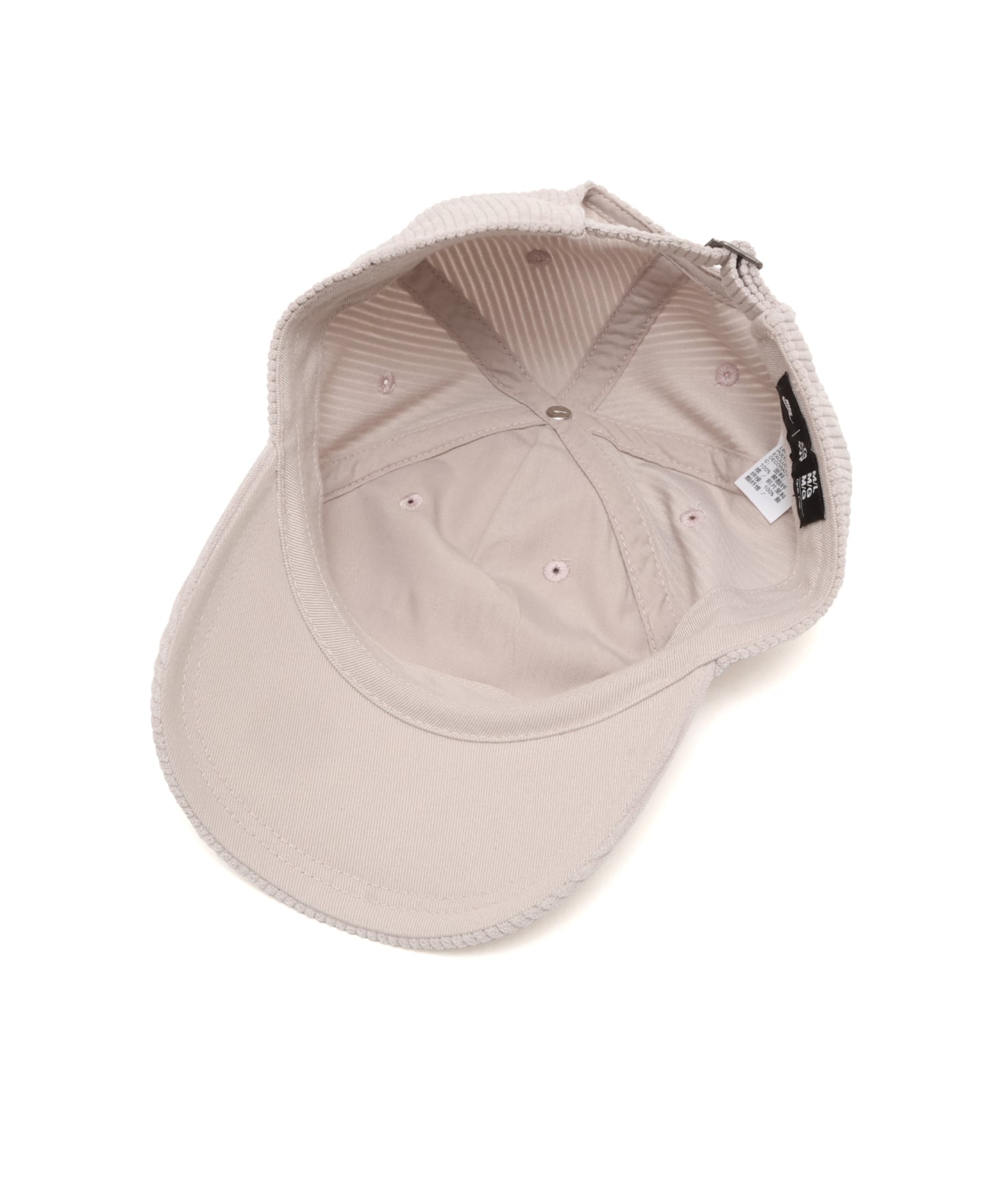 NIKE U NK CLUB CAP U CB CORD F24 L GRAYの画像