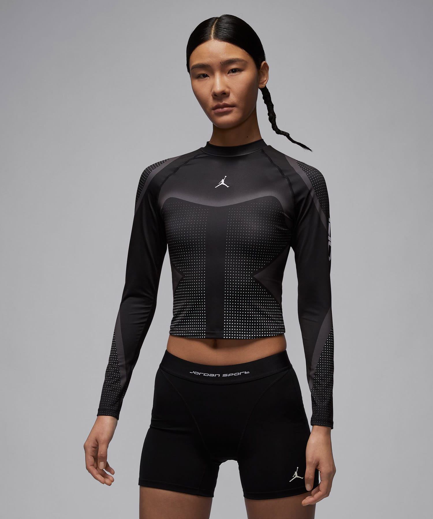激安超特価 最大80%オフ  JORDAN BLACK（ジョーダン TOP GFX DF LS SPT J W AS BRAND ウェア