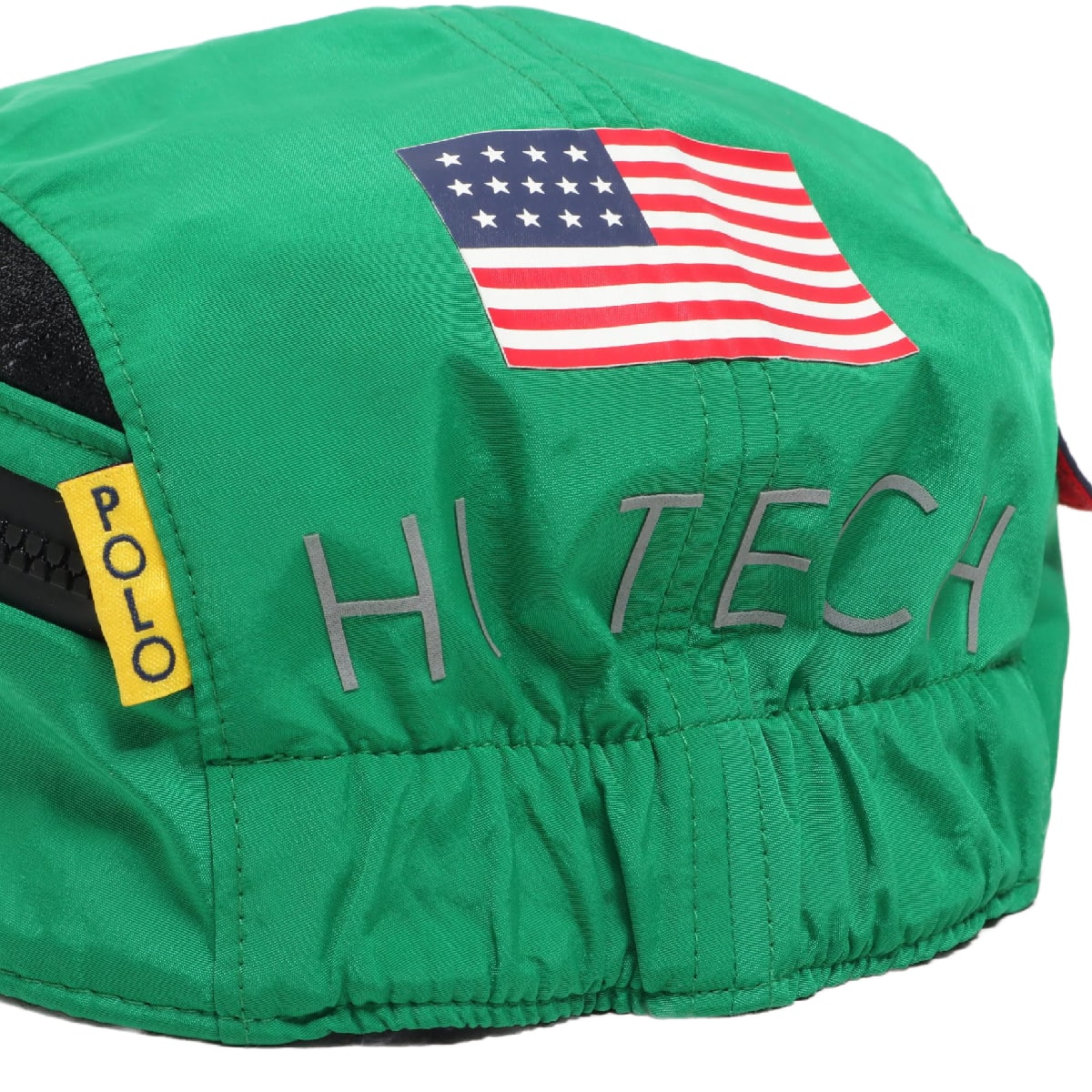 POLO RALPH LAUREN HITECH5PANEL-HAT GREEN MULTI 18HO-Iの画像
