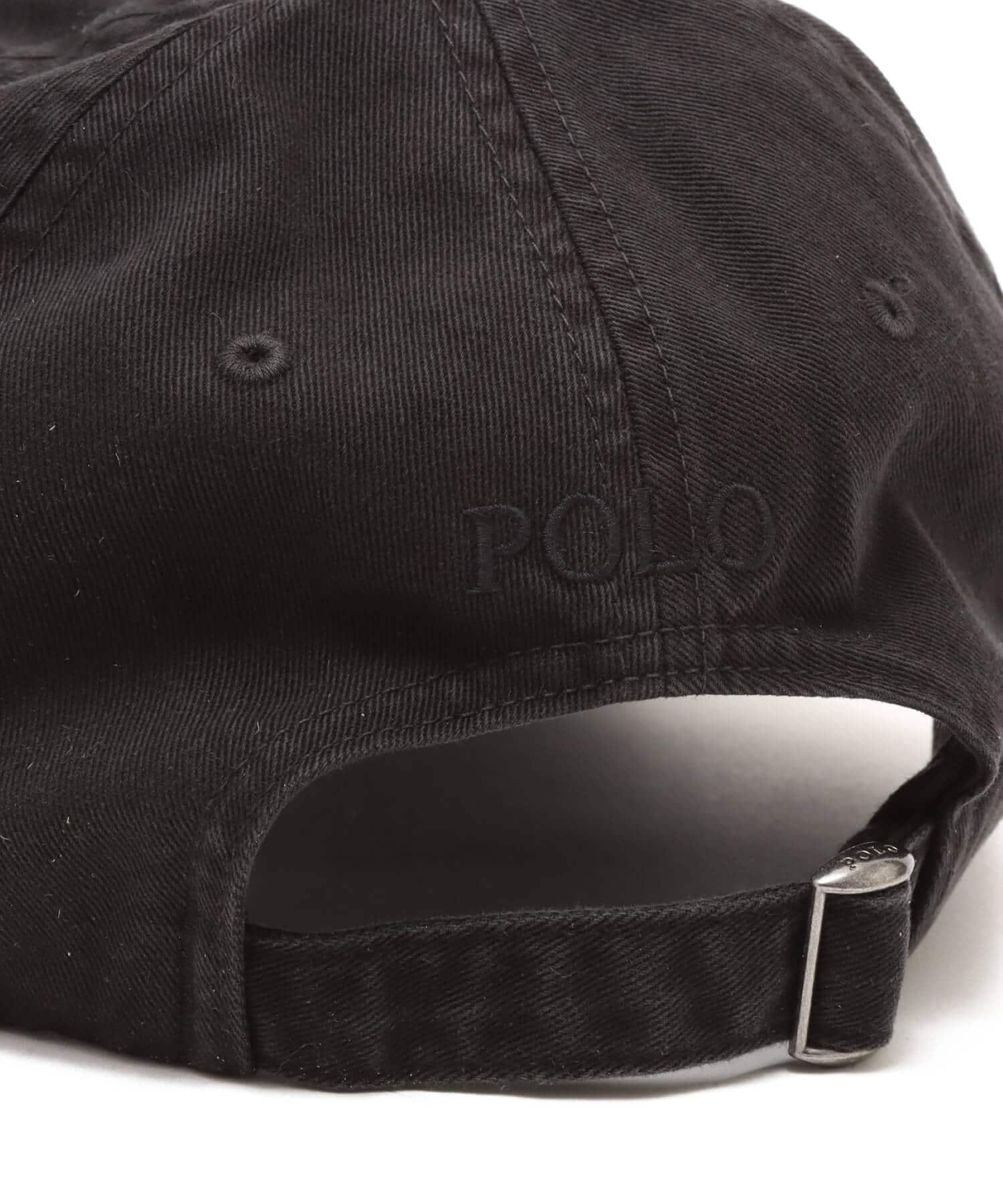 POLO RALPH LAUREN GARMENT DYE CLASSIC SPORT CAP POLO BLACKの画像