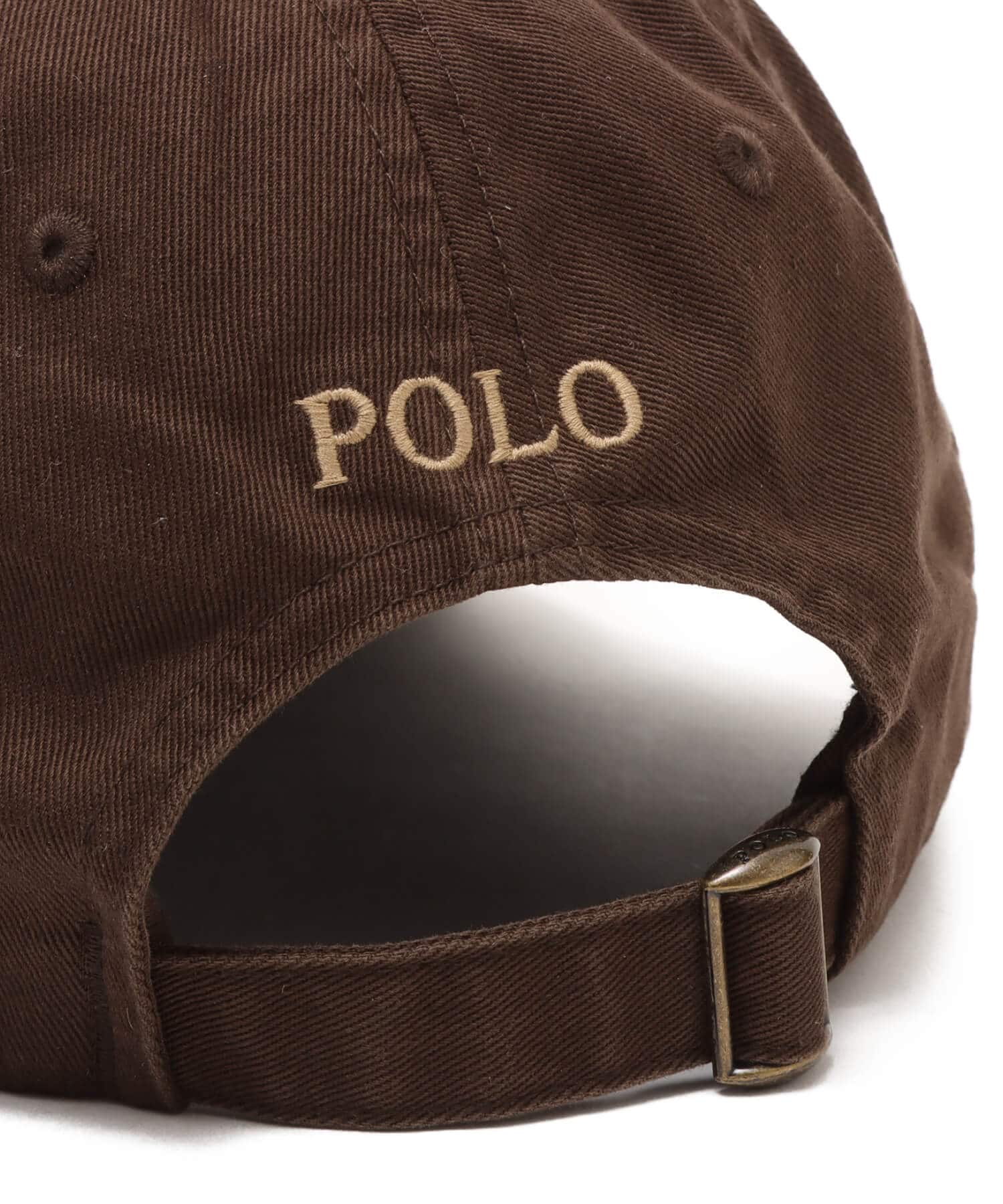 POLO RALPH LAUREN CLASSIC SPORT CAP NUTMEG BROWNの画像