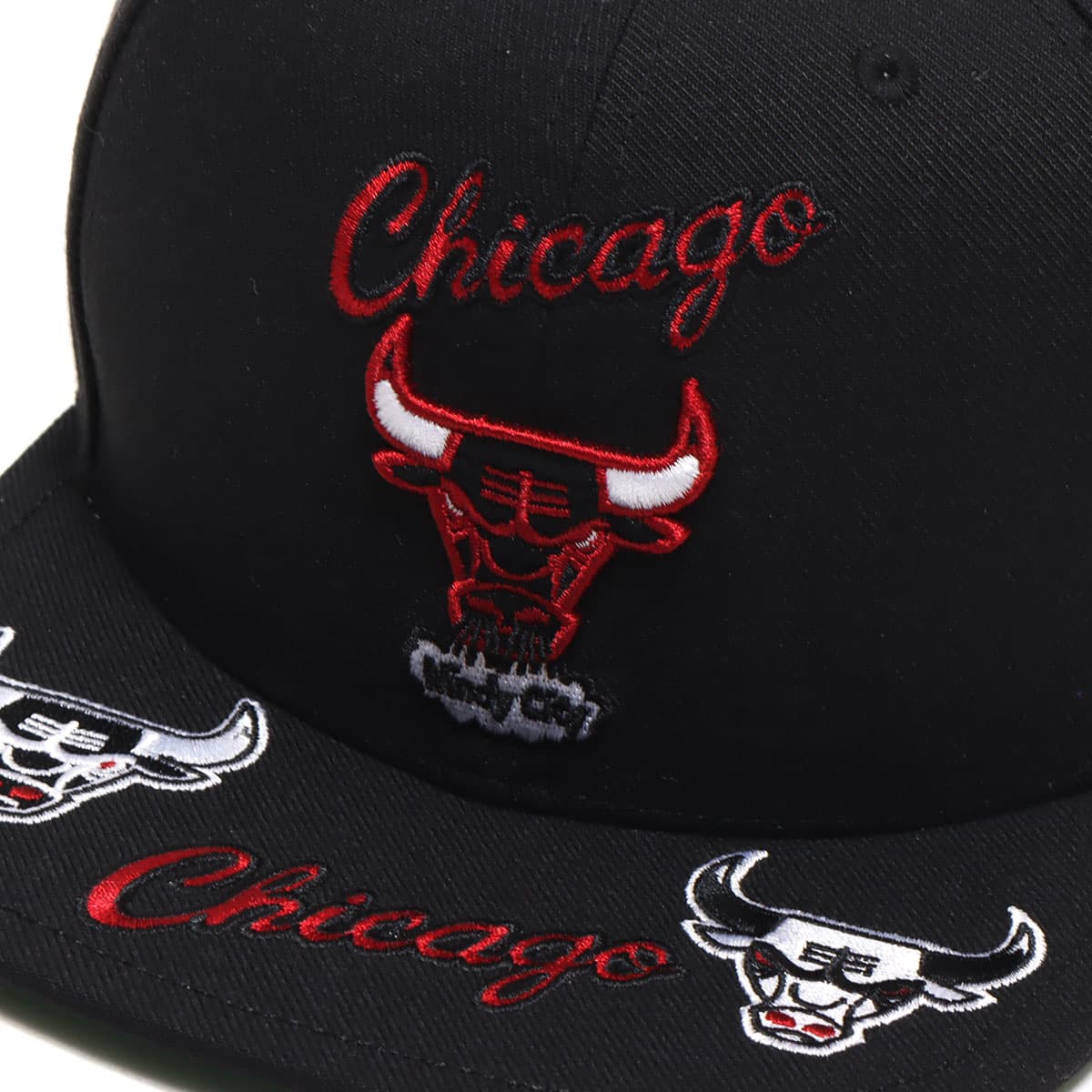 Mitchell & Ness Front Loaded Snapback HWC-CBU CBUBLCK 22SS-Iの画像