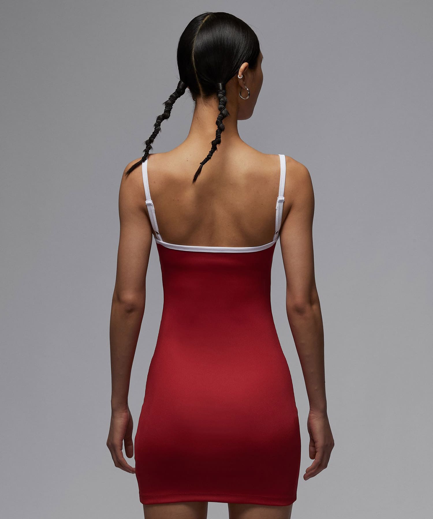 JORDAN BRAND AS W J BRK SLIM TANK DRESS VARSITY RED/WHITE/WHITEの画像