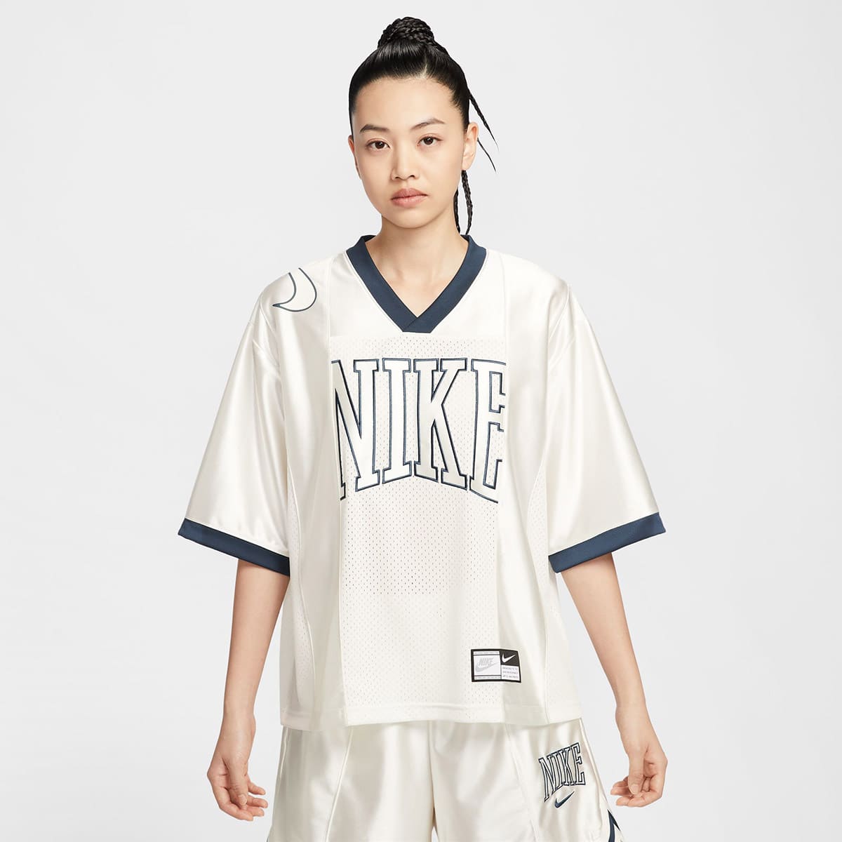 NIKE AS W NSW STREET SS GX JRSY TOP SAIL/ARMORY NAVY（ナイキ