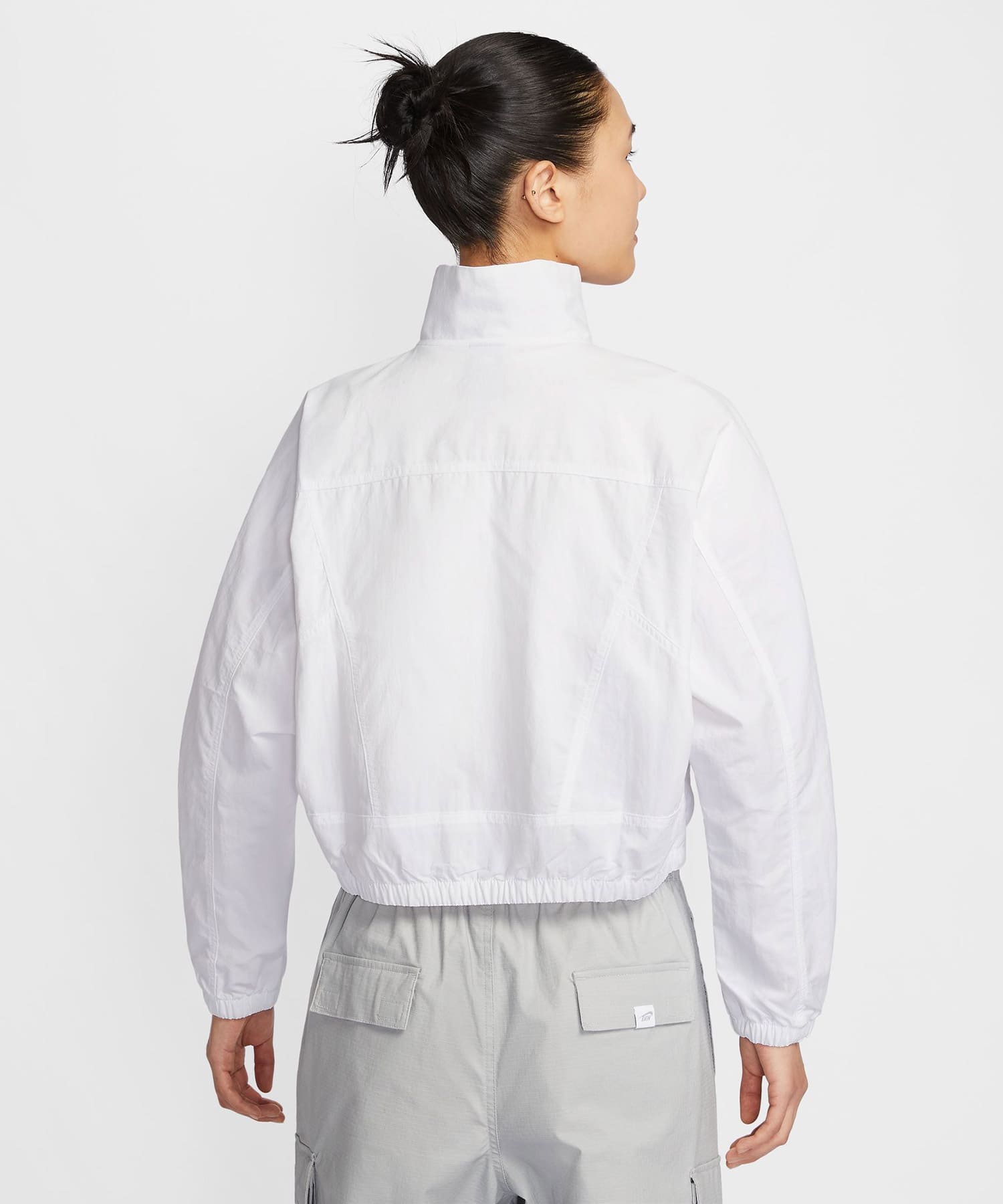 NIKE AS W NSW EVRTHNG WVN RPL UV WHITE/BLACKの画像