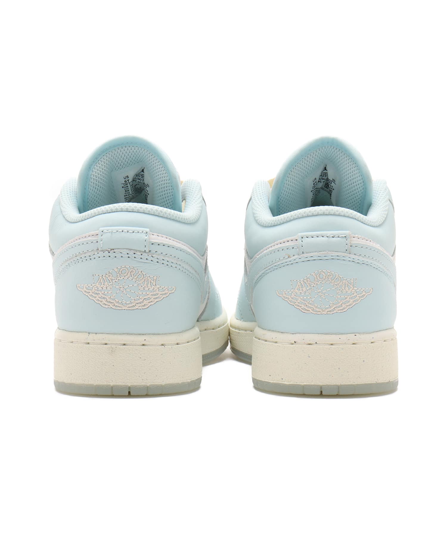 JORDAN BRAND AIR JORDAN 1 LOW SE (GS) GLACIER BLUE/SEA GLASS-SUMMIT WHITEの画像