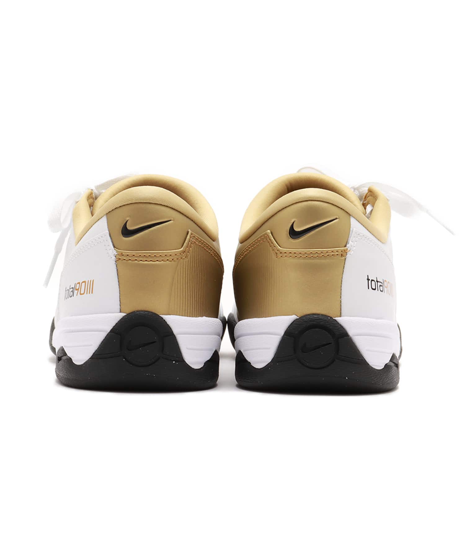 NIKE T90 SP WHITE/BLACK-METALLIC GOLDの画像