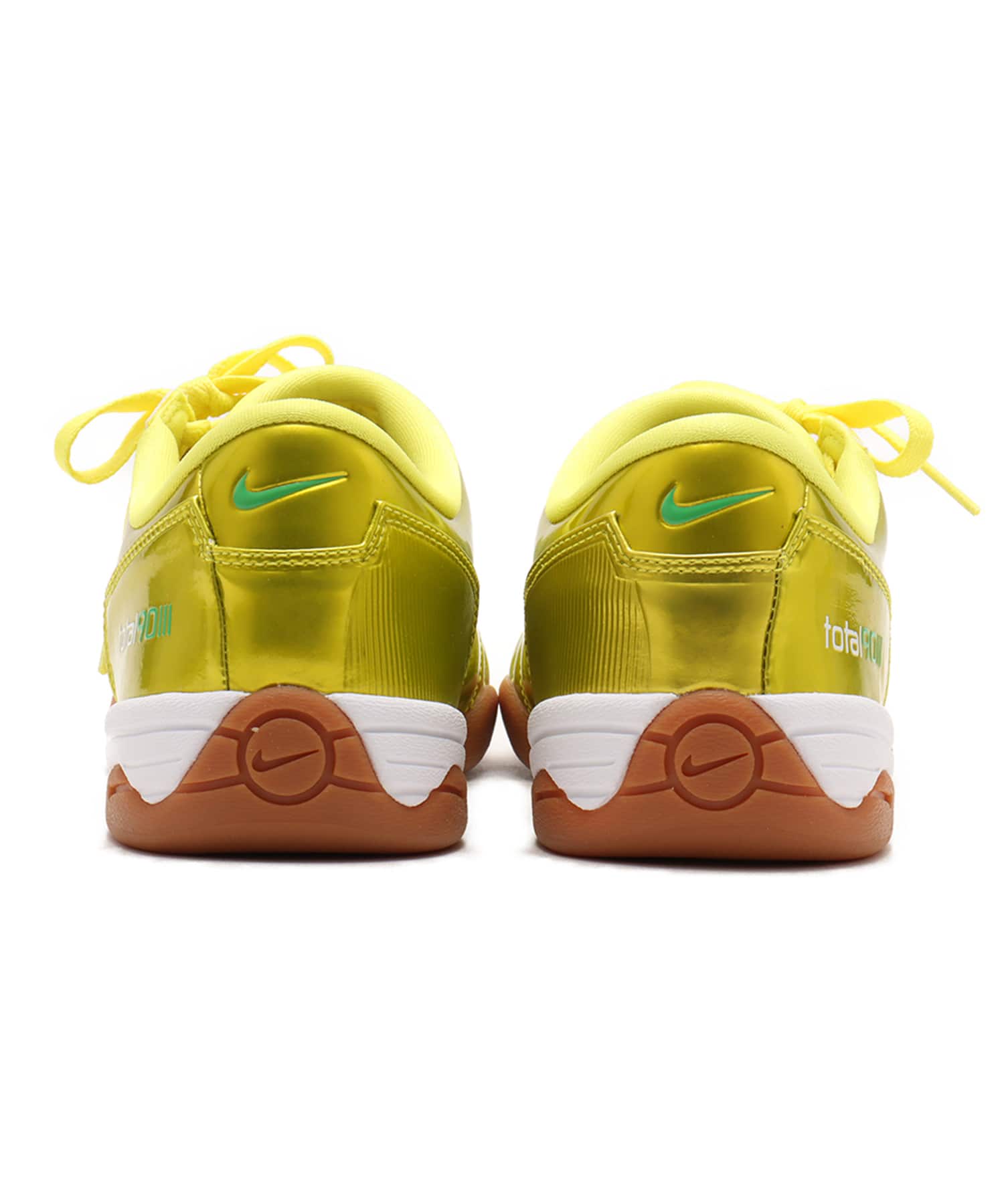 NIKE T90 SP DYNAMIC YELLOW/GREEN SPARK-GUM MED BROWNの画像