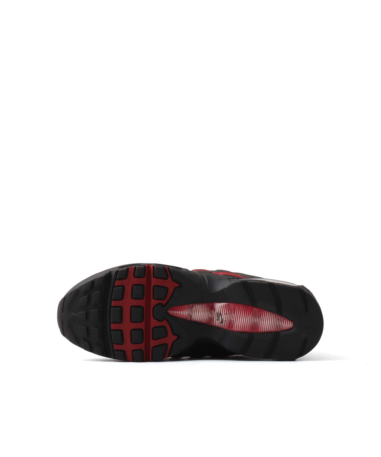 NIKE AIR MAX 95 BIG BUBBLE BLACK/BLACK-TEAM CRIMSON-WOLF GREYの画像