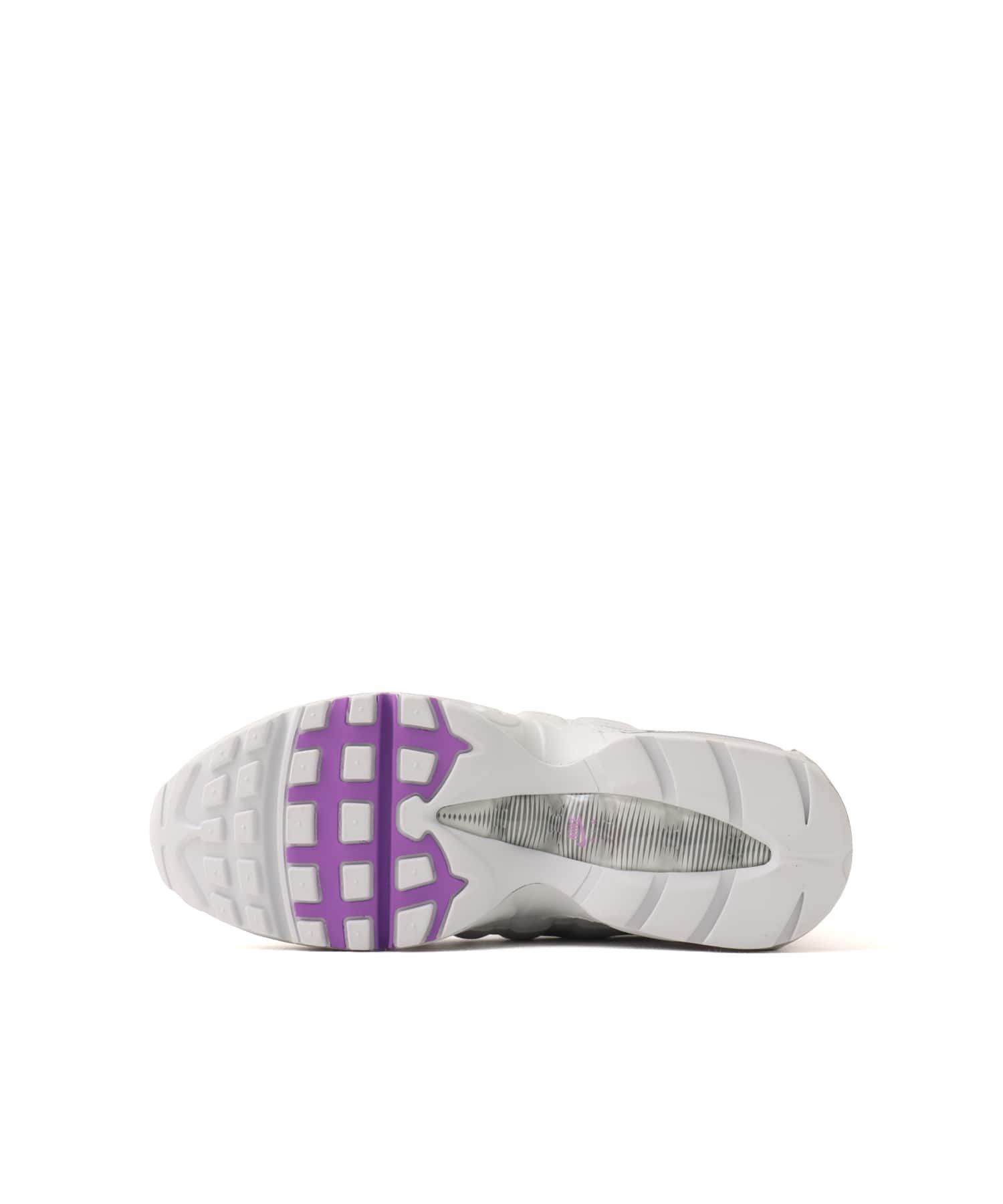 NIKE AIR MAX 95 BIGBUBBLE PHOTON DUST/BRIGHT VIOLET-DARK GREYの画像