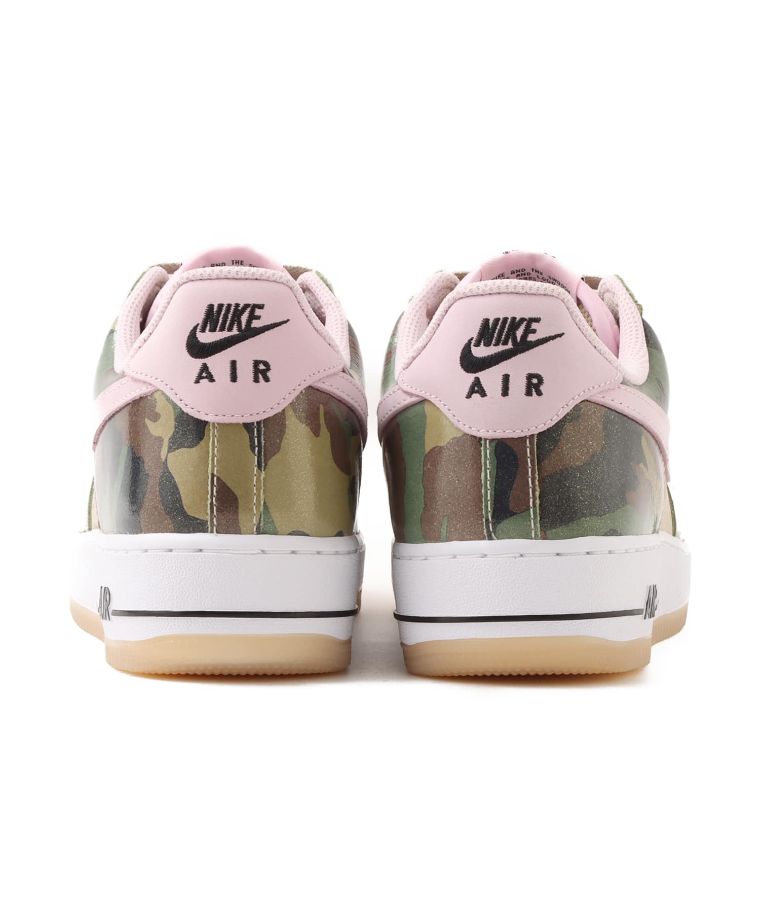 NIKE AIR FORCE 1 LOW RETRO DESERT KHAKI/PINK FOAM-BLACK-WHITEの画像