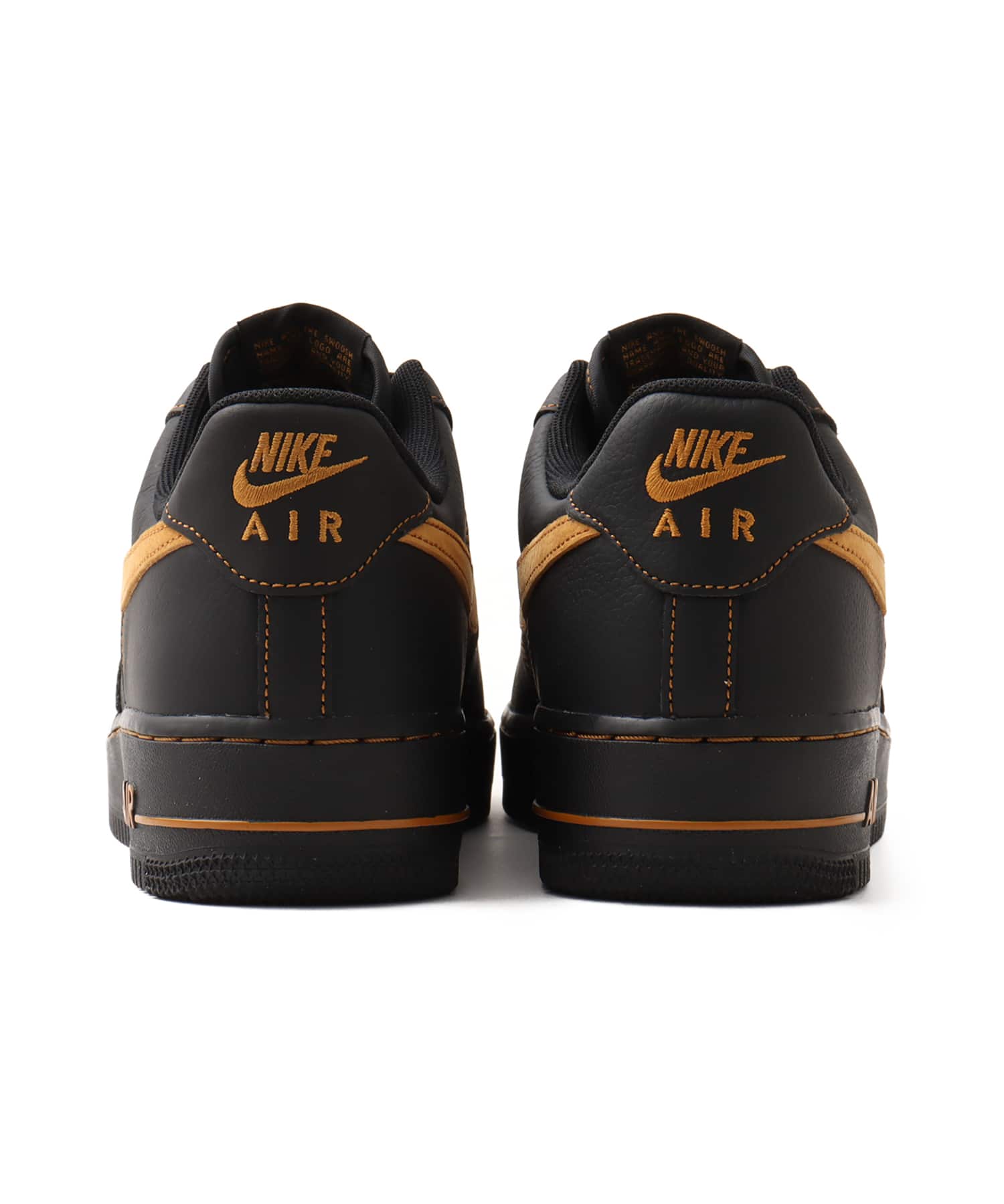 NIKE AIR FORCE 1 '07 LV8 BLACK/DESERT OCHREの画像