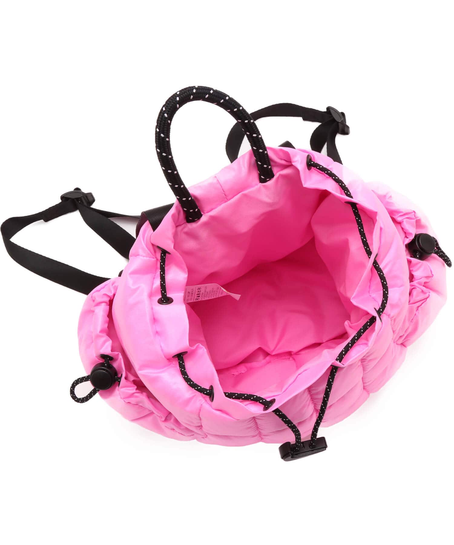 NIKE NK NSW PUFFLE MINI BKPK PINK SPELL/BLACK/BLACKの画像