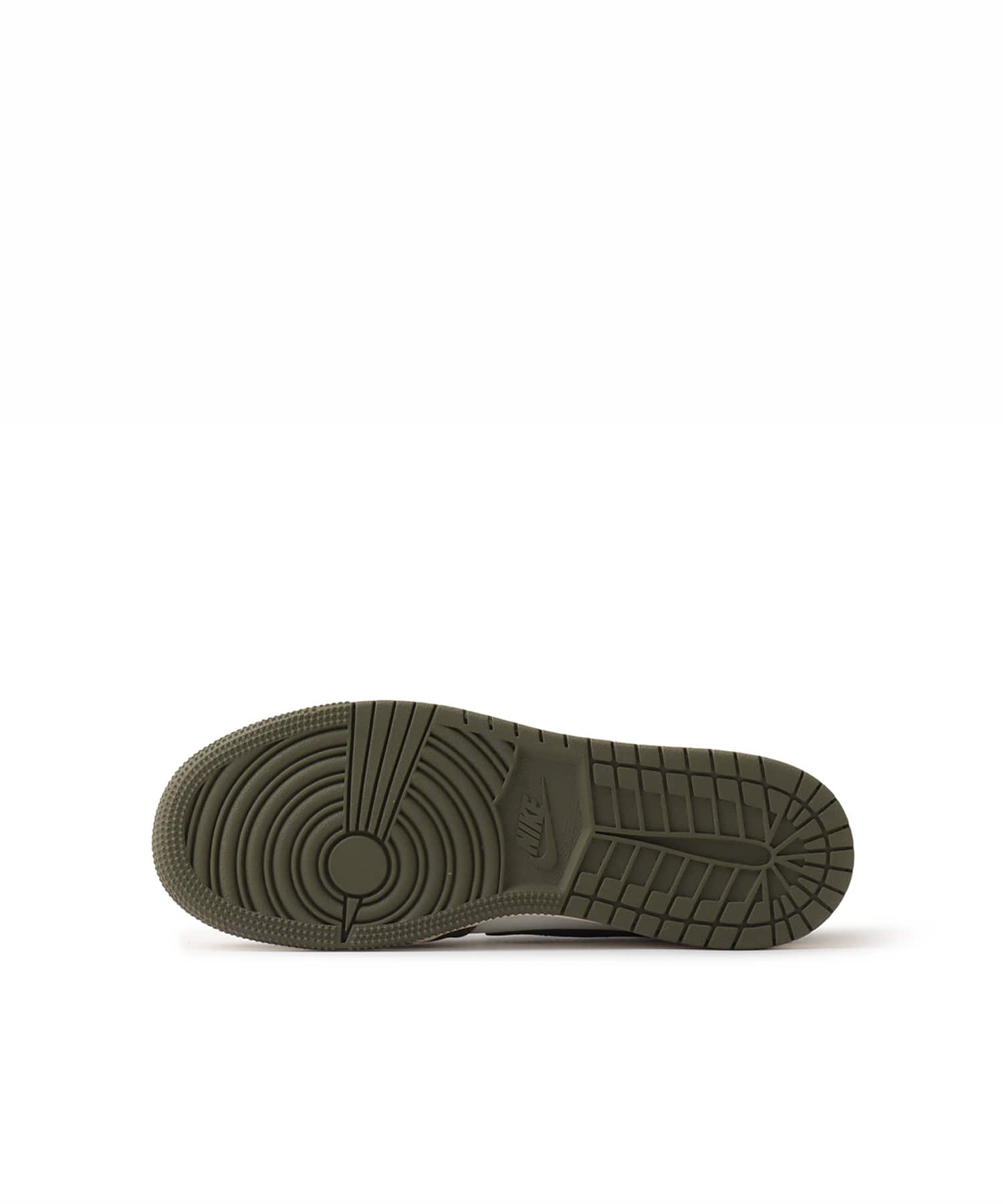 JORDAN BRAND AIR JORDAN 1 RETRO LOW OG (GS) MEDIUM OLIVE/BLACK-SUMMIT WHITE-SAILの画像