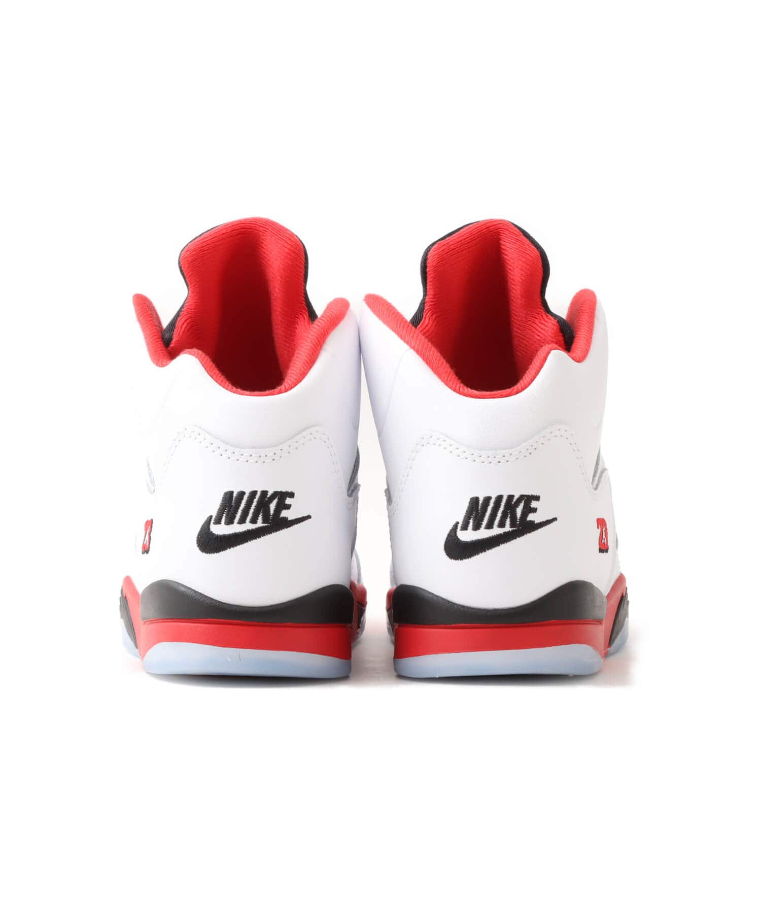 JORDAN BRAND JORDAN 5 RETRO OG (PS) WHITE/FIRE RED-BLACKの画像