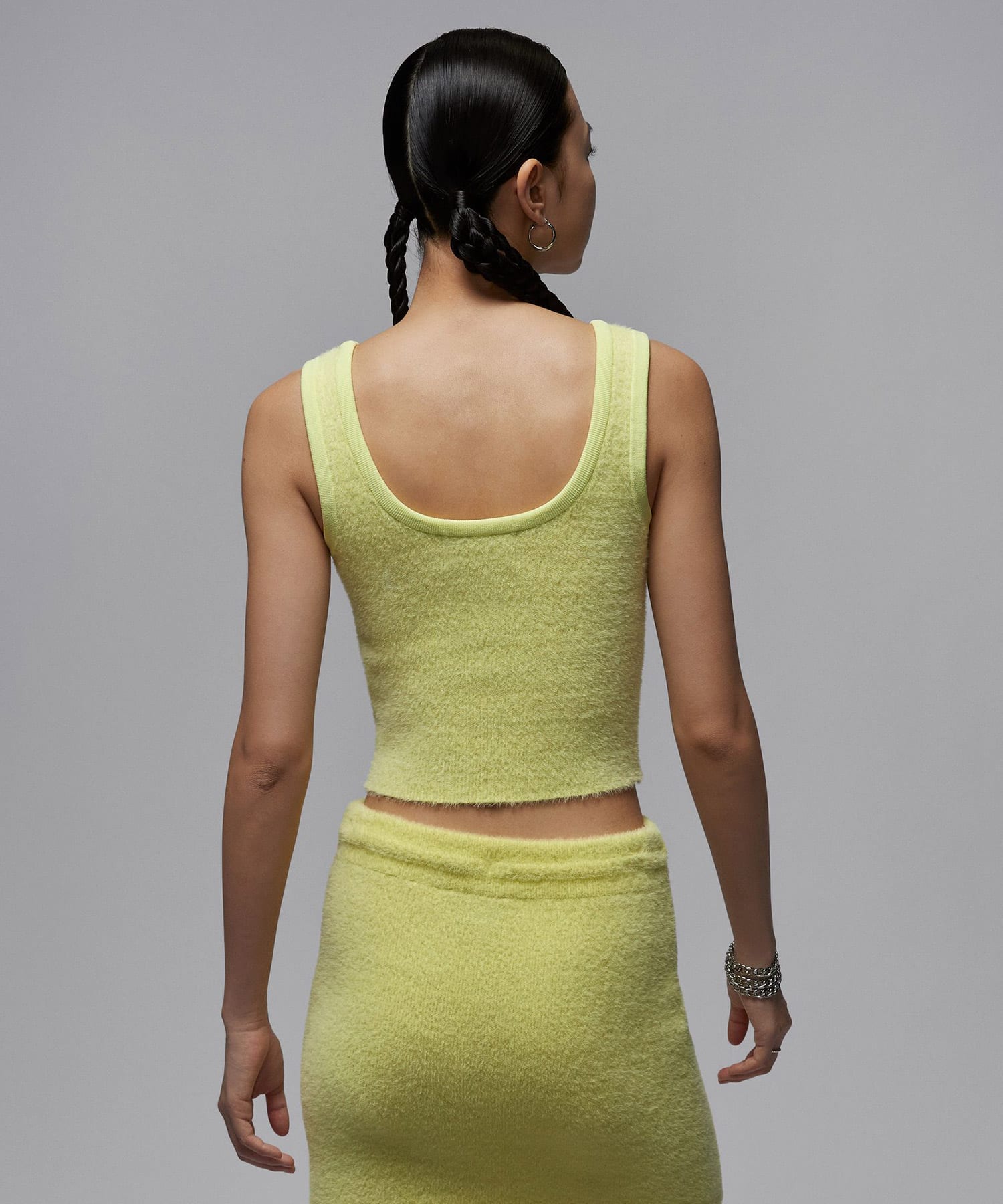 JORDAN BRAND AS W J AIR JDN TANK LUMINOUS GREEN/ZINNIA/LUMINOUS GREENの画像