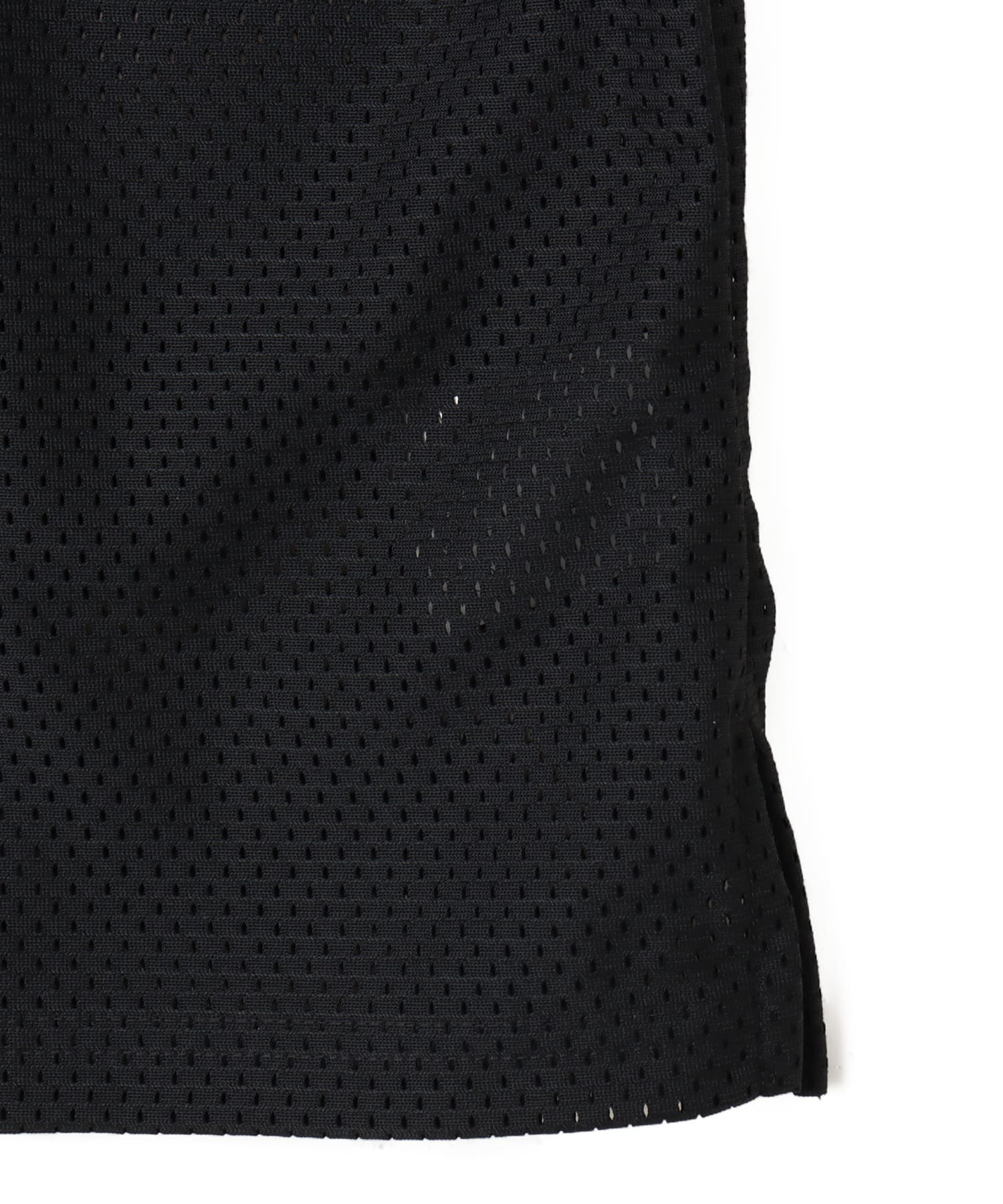 JORDAN BRAND AS W J BRK SS MESH JRSY TOP BLACK/GYM REDの画像