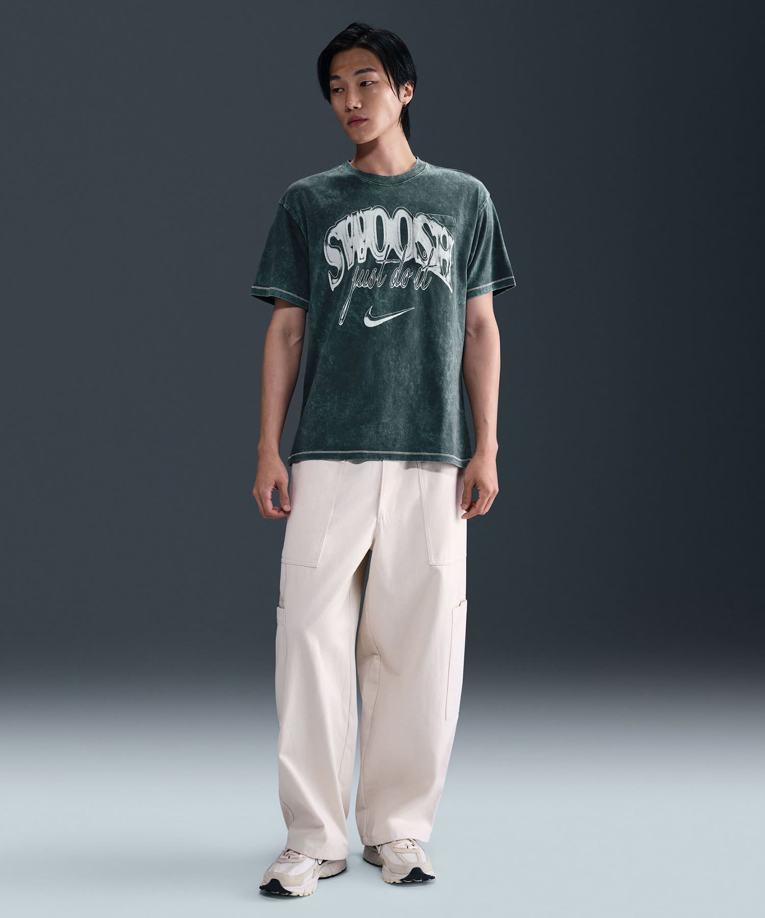 NIKE AS U NSW TEE M90 OC PCKT VNTG SEAWEEDの画像
