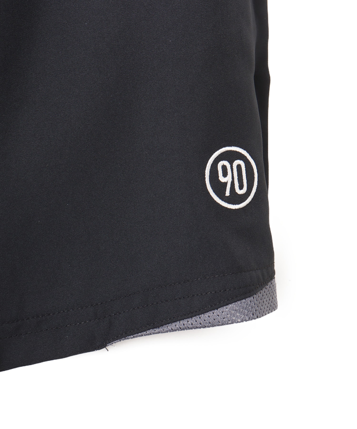 NIKE AS M NK DF T90 SHORT W BLACK/LT GRAPHITE/SAILの画像