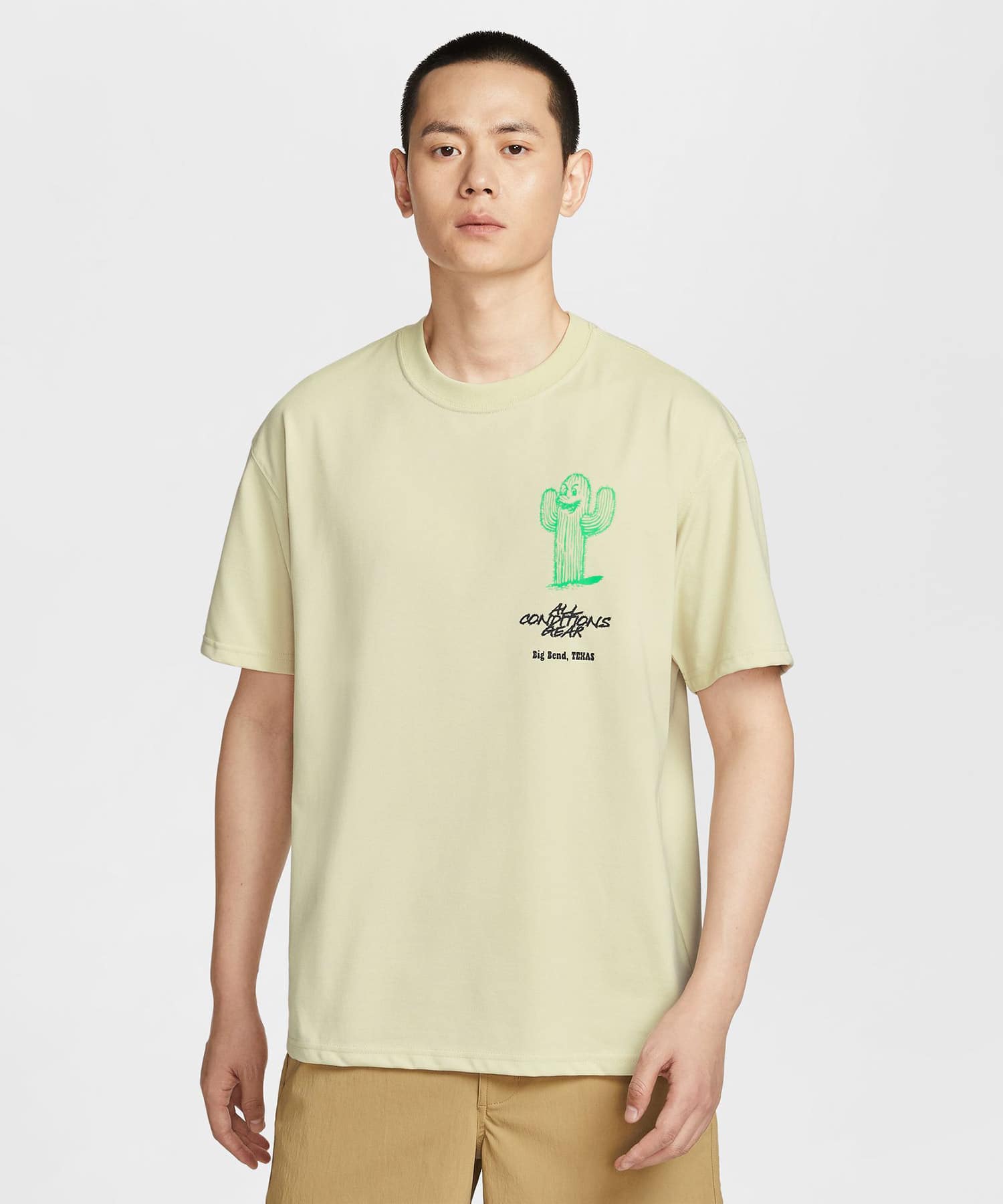 NIKE AS M ACG TEE OC CACTUS LT KHAKIの画像