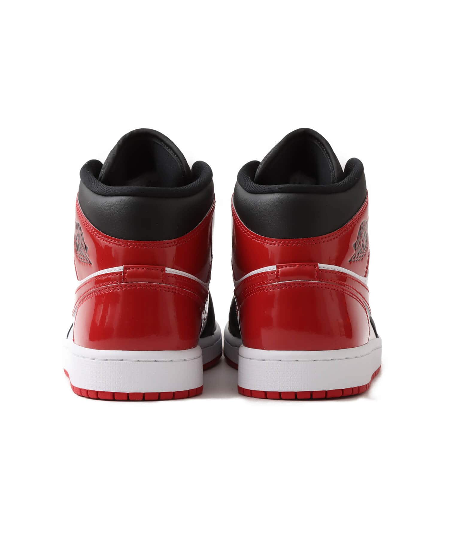 JORDAN BRAND AIR JORDAN 1 MID SE BLACK/VARSITY RED-WHITEの画像