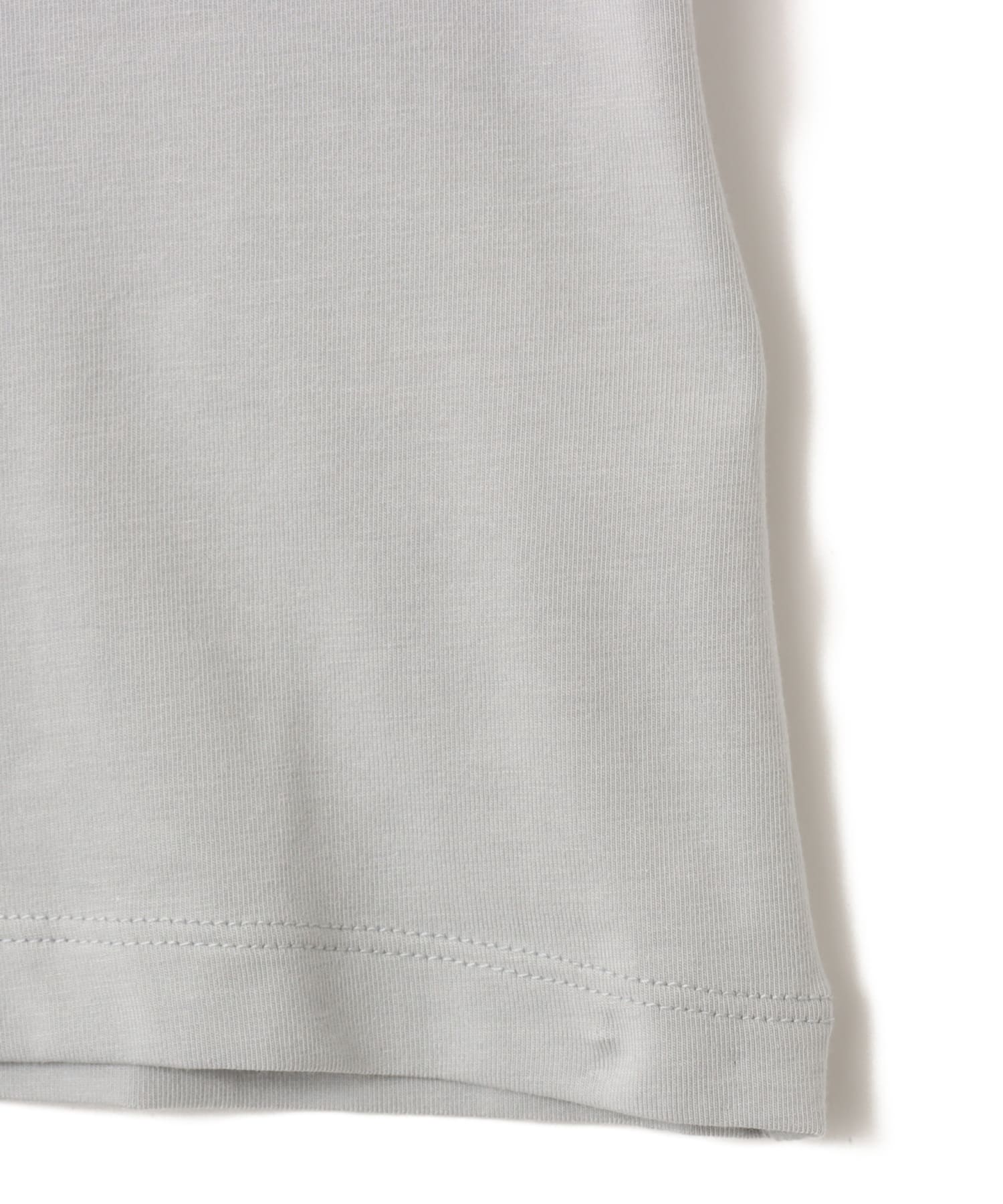 NIKE AS W NSW NK CHLL KNT TEE RGLN LT SMOKE GREY/BLACKの画像