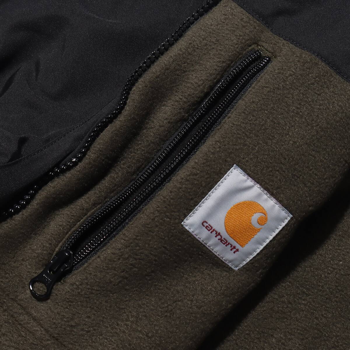 CARHARTT DENBY REVERSIBLE JACKET Black / Cypress 20FA-Iの画像