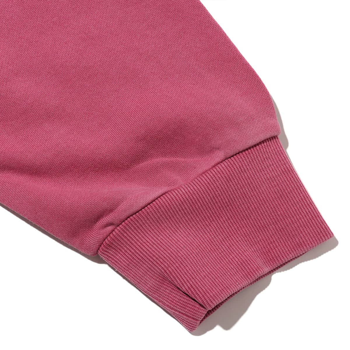 CARHARTT HOODED NELSON SWEATSHIRT Magenta garment dyedの画像