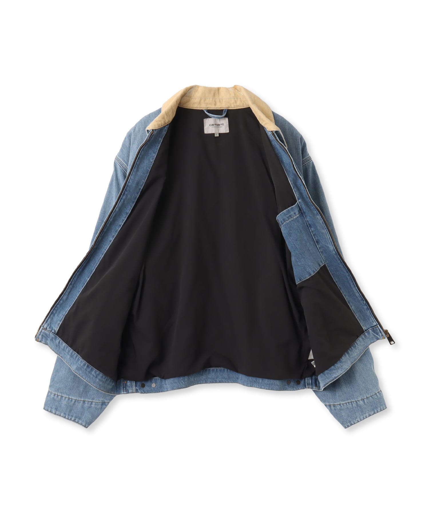 CARHARTT OG DETROIT JACKET Blue/DustyHBrownの画像