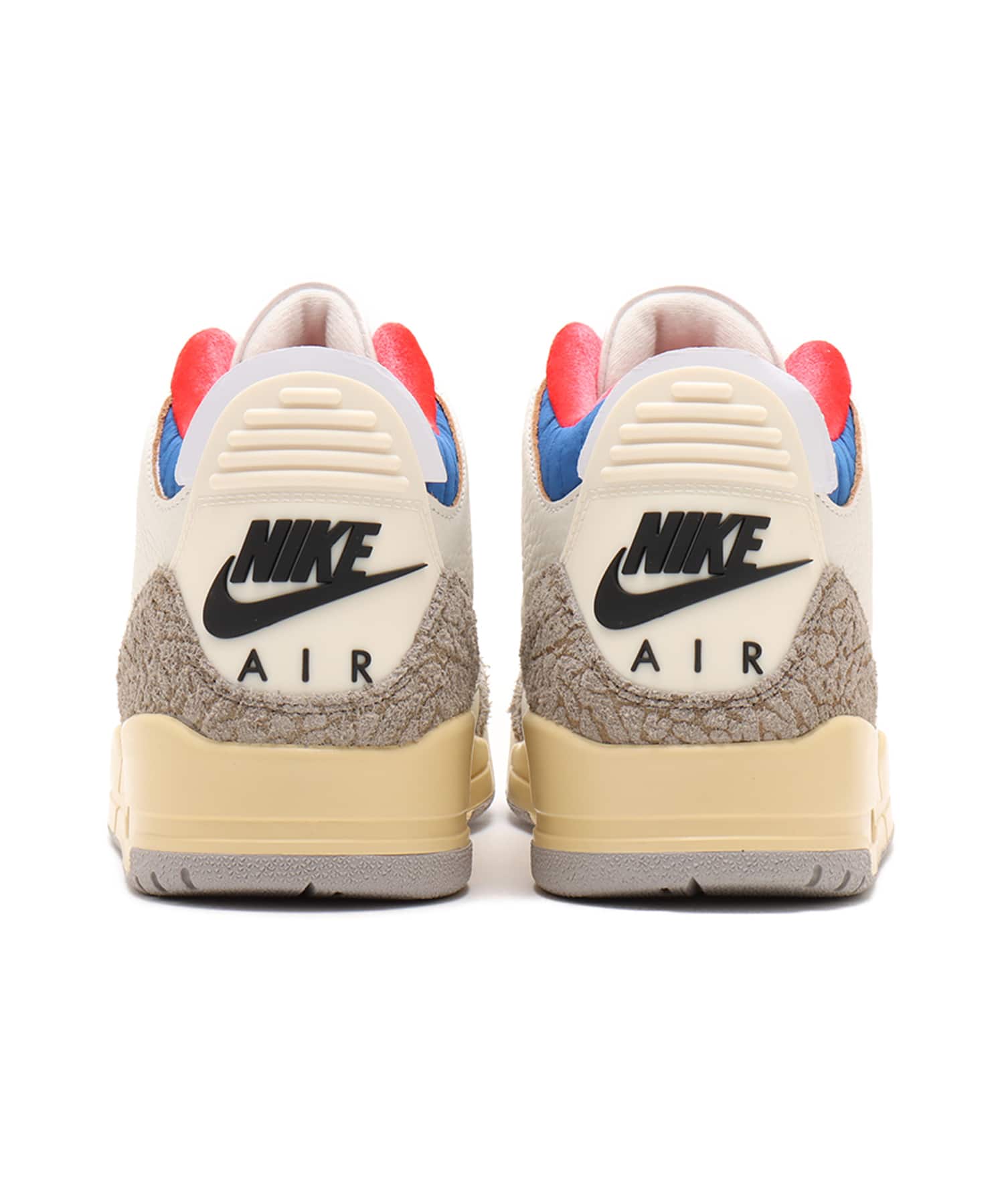 JORDAN BRAND AIR JORDAN 3 RETRO OG SP WHITE/BLACK-SPORT ROYAL-CHALLENGE REDの画像