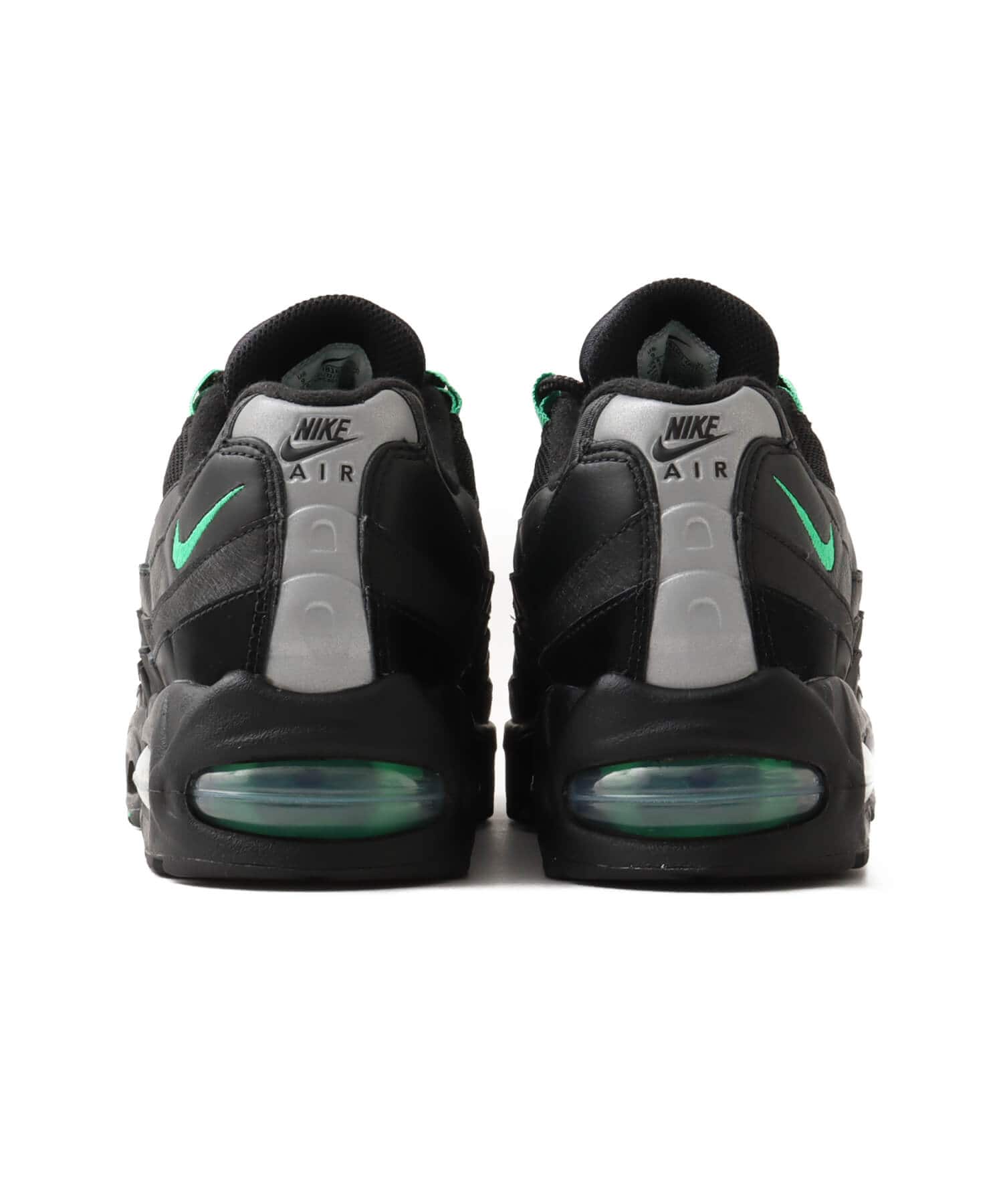 NIKE AIR MAX 95 OG BLACK/GREEN SHOCK-BLACK-PEARL GREYの画像