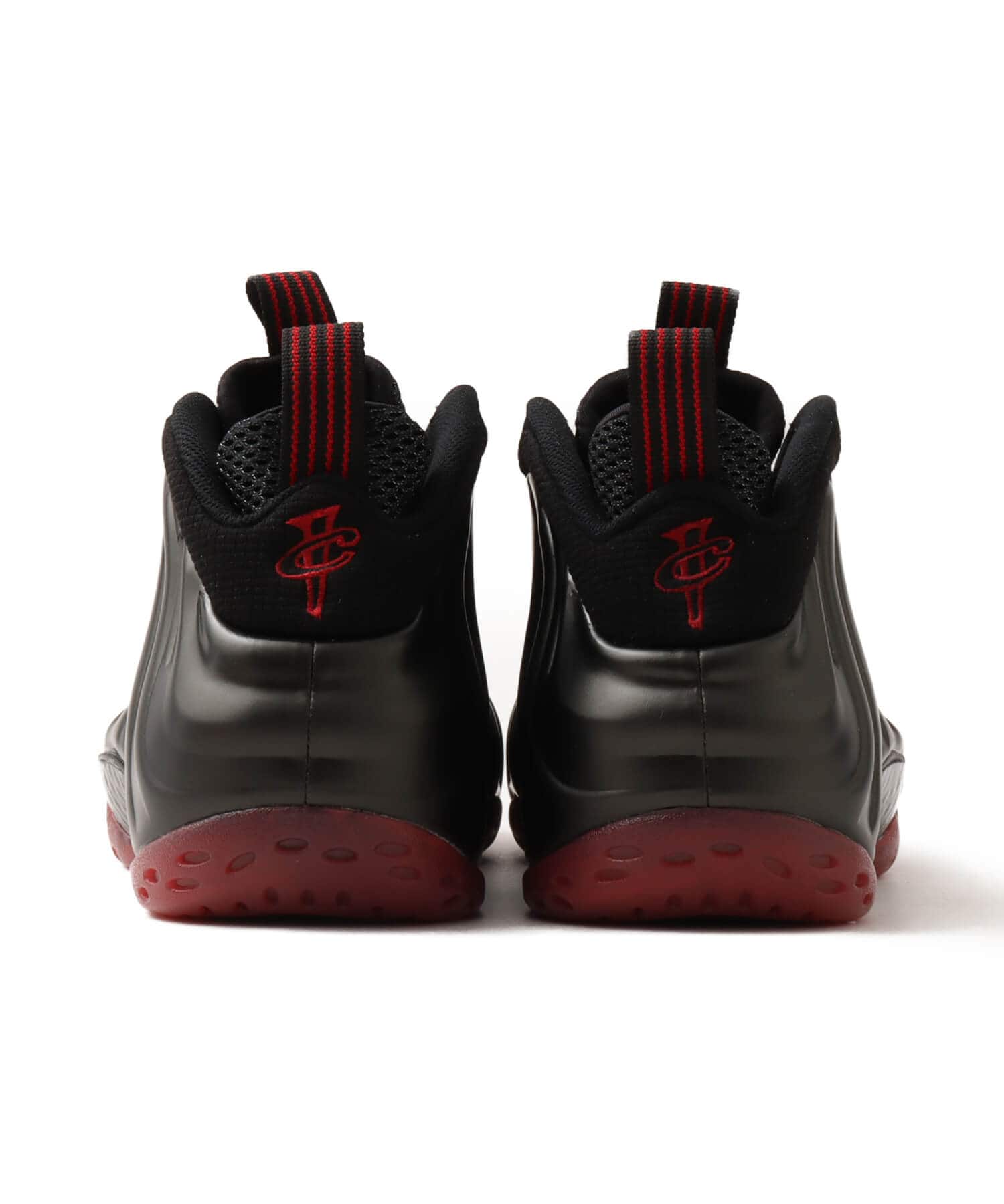 NIKE AIR FOAMPOSITE ONE BLACK/VARSITY REDの画像