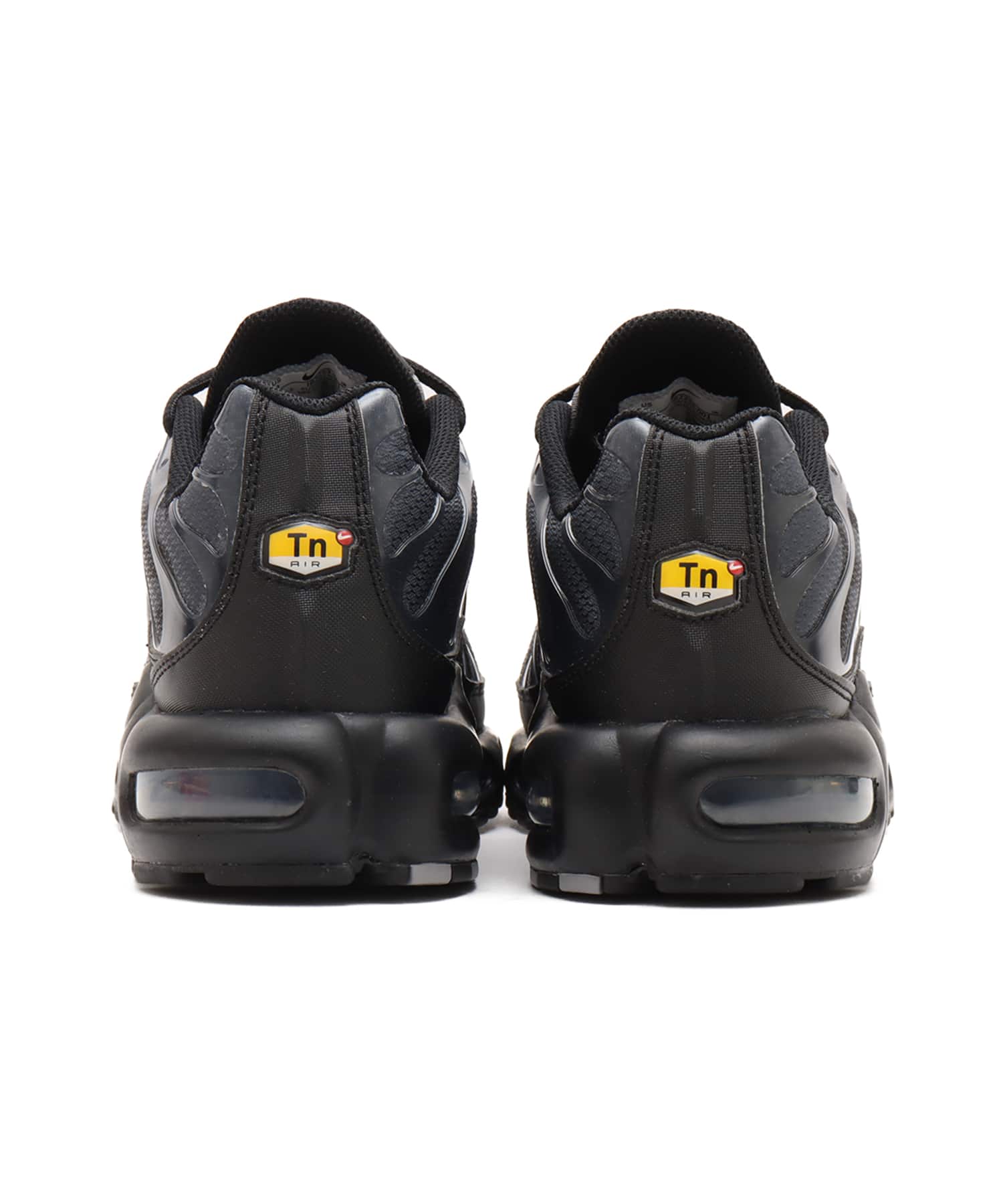 NIKE AIR MAX PLUS PRM BLACK/BLACK-PARTICLE GREY-ANTHRACITEの画像