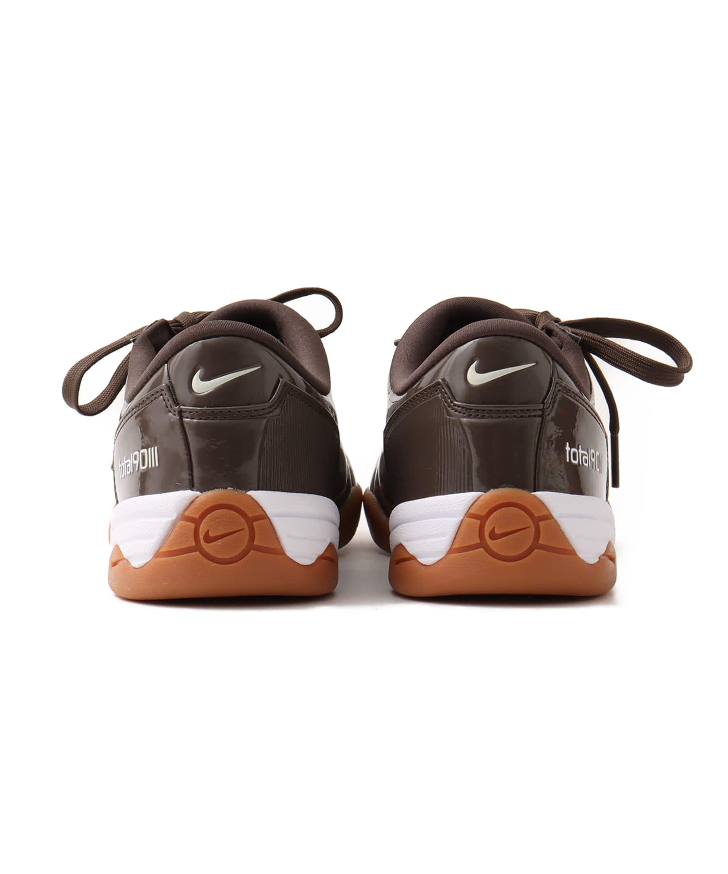 NIKE WMNS T90 BAROQUE BROWN/BLACK-WHITE-LIGHT BONEの画像