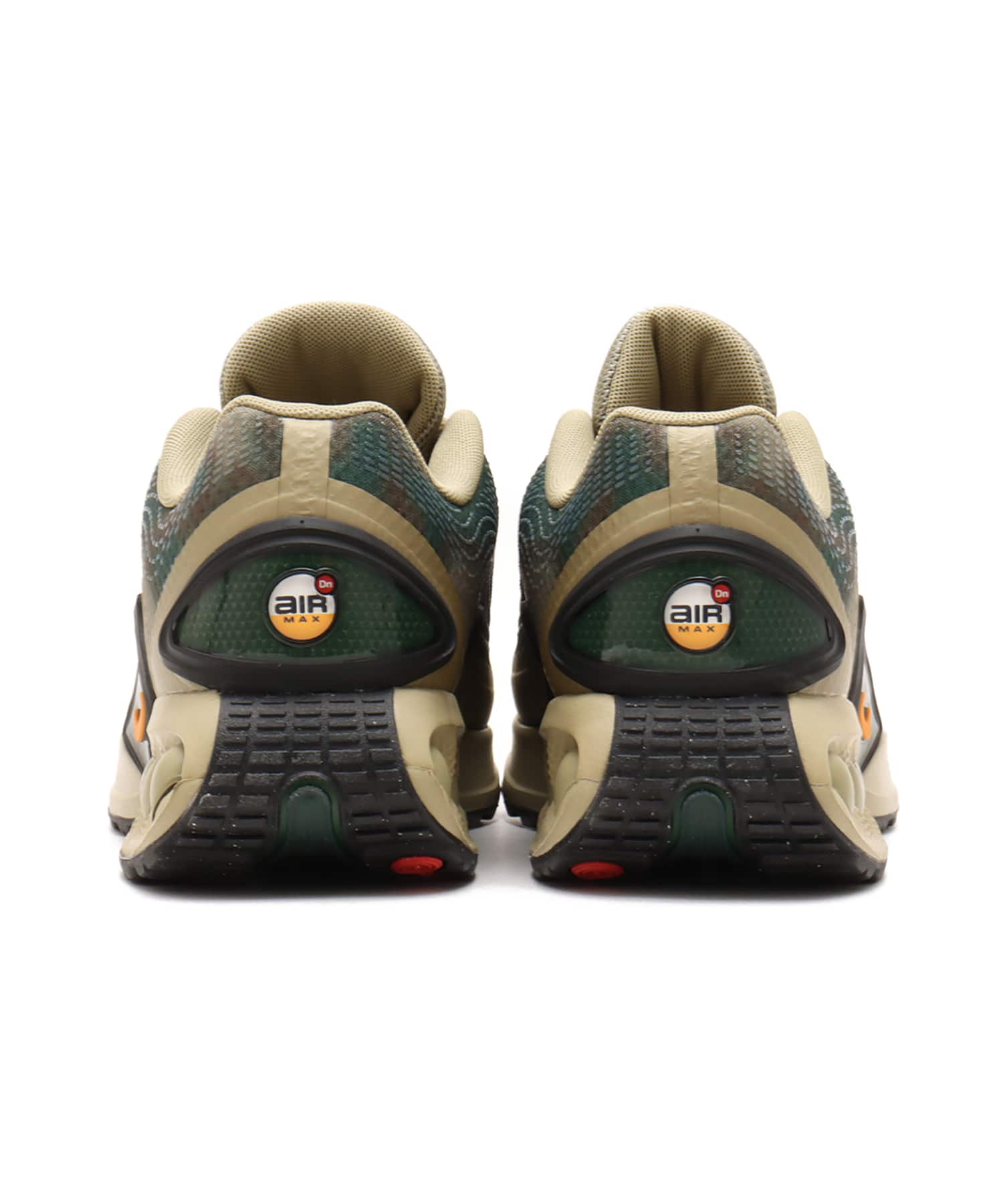 NIKE AIR MAX DN NRG NEUTRAL OLIVE/BRIGHT CERAMIC-BLACK-FIRの画像