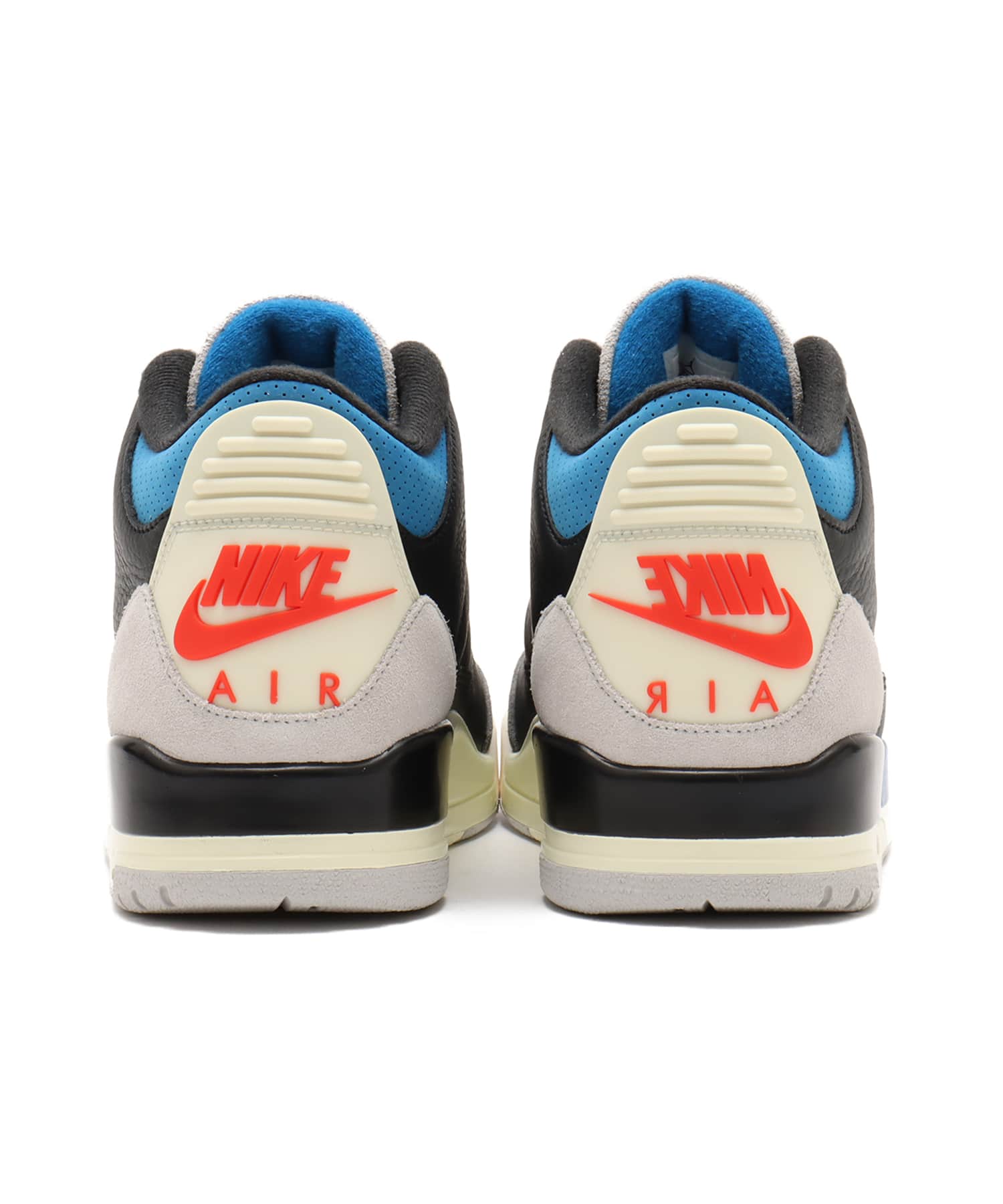 JORDAN BRAND AIR JORDAN 3 RETRO OG BLACK/CHILE RED-NEUTRAL GREYの画像